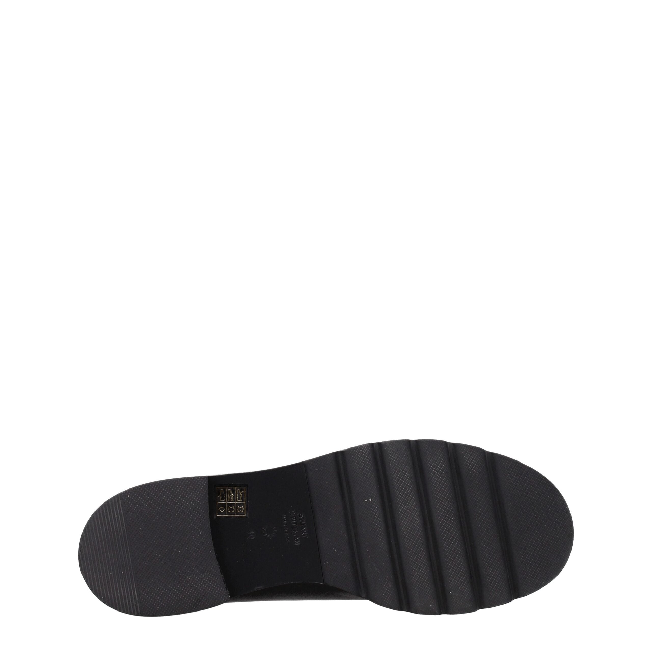 Stuart Weitzman Black Leather Ankle