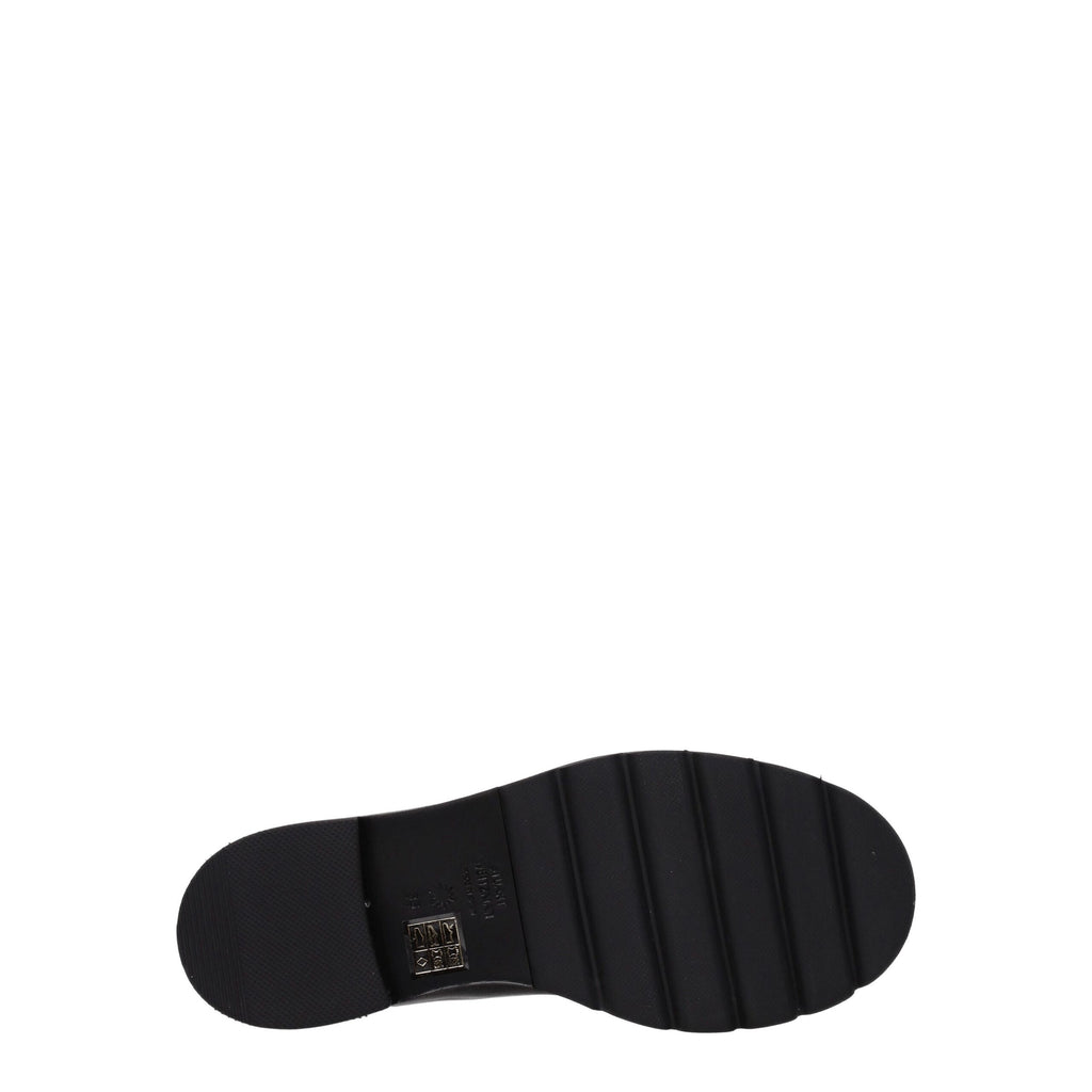Bottines en cuir noir Stuart Weitzman