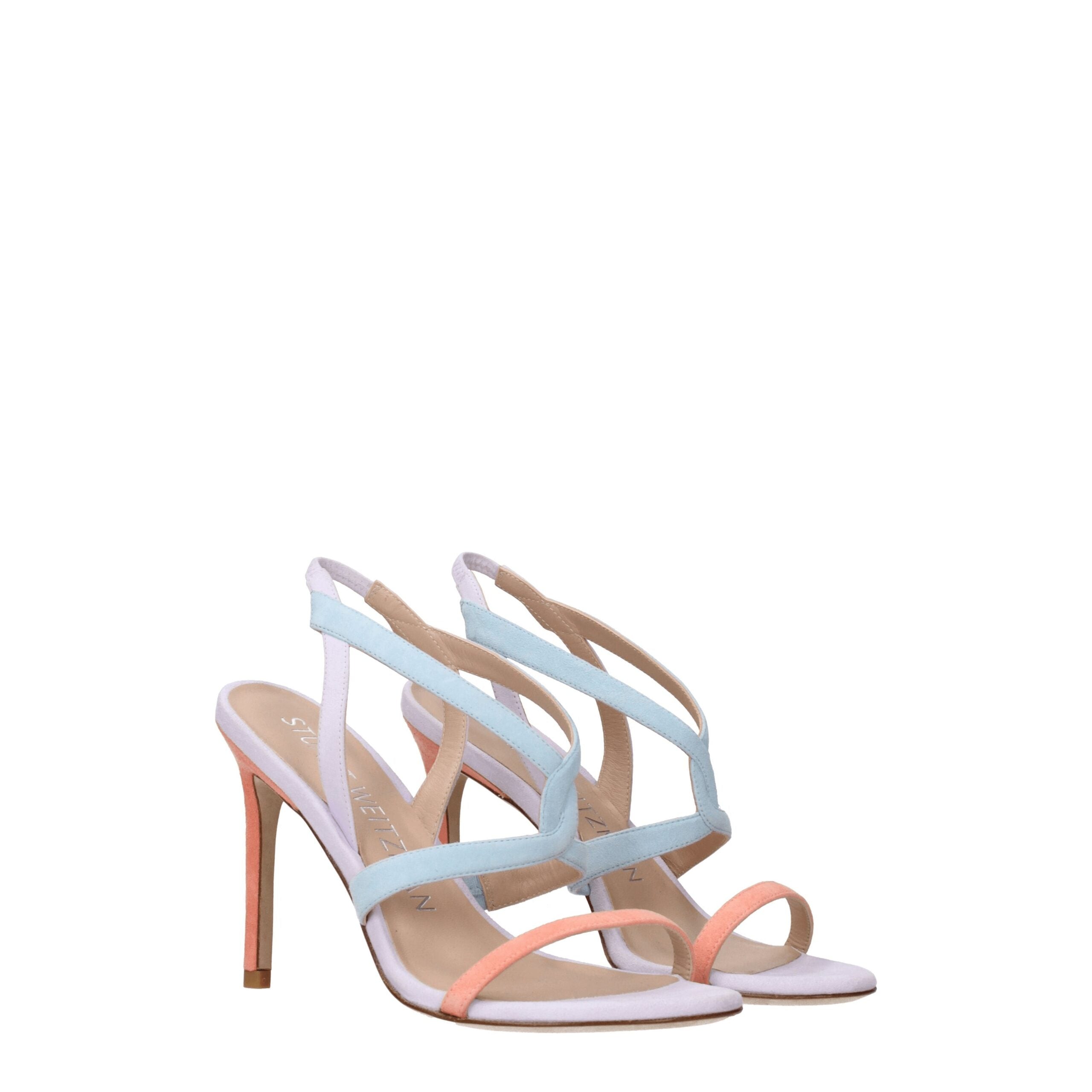 Sandale en cuir multicolore Stuart Weitzman