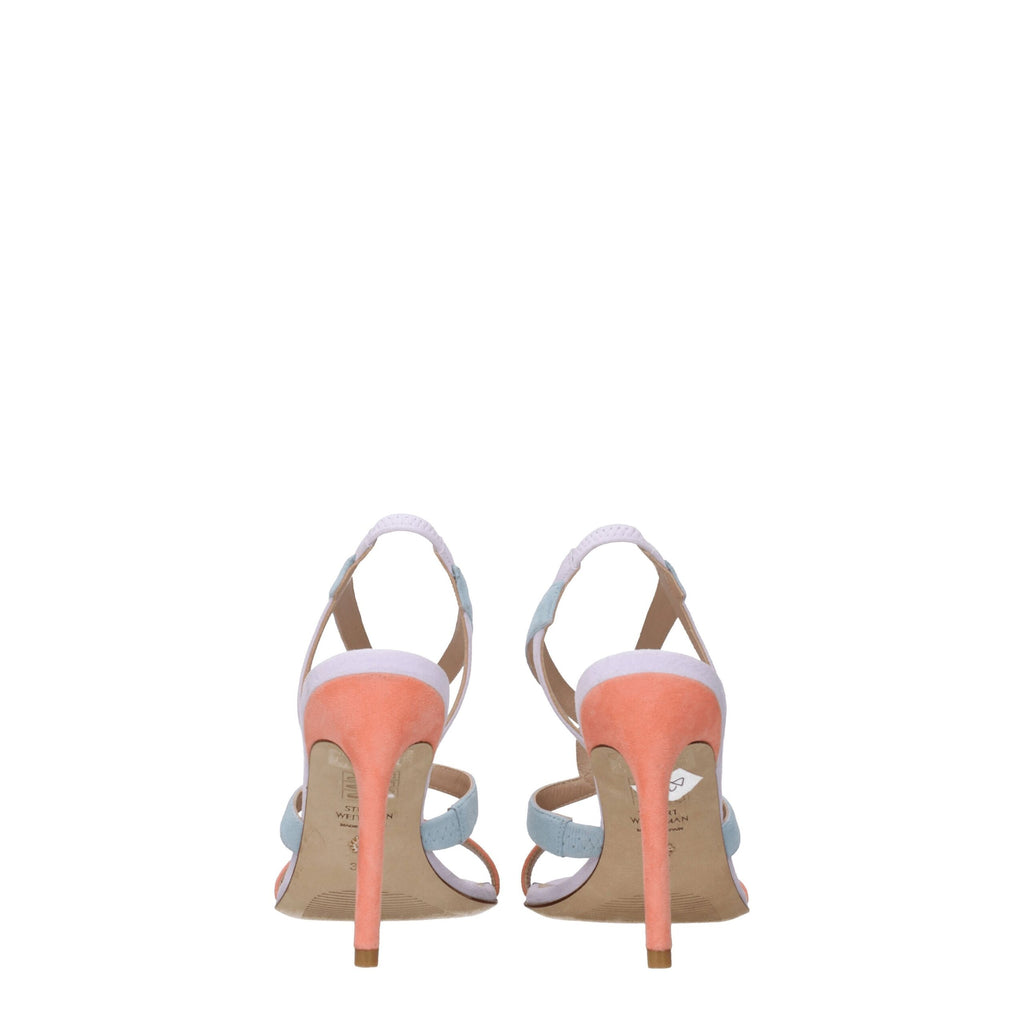 Sandale en cuir multicolore Stuart Weitzman