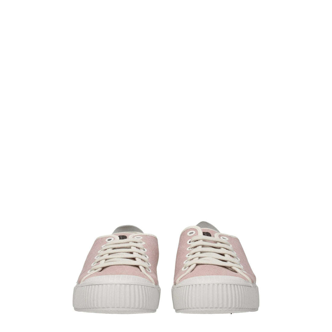 Car Shoe Pink Fabric Low Top Sneakers