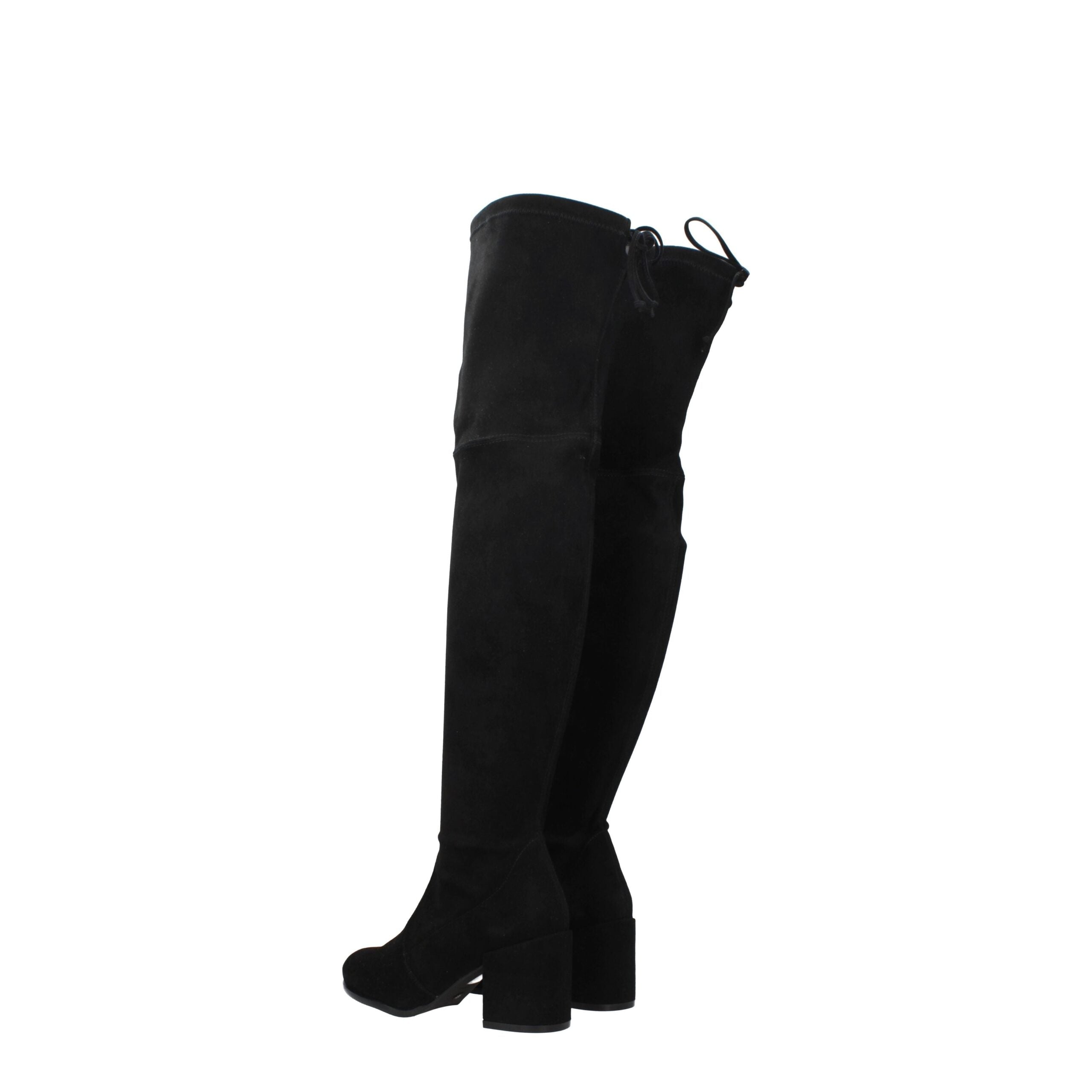 Stuart Weitzman Black Leather Boot