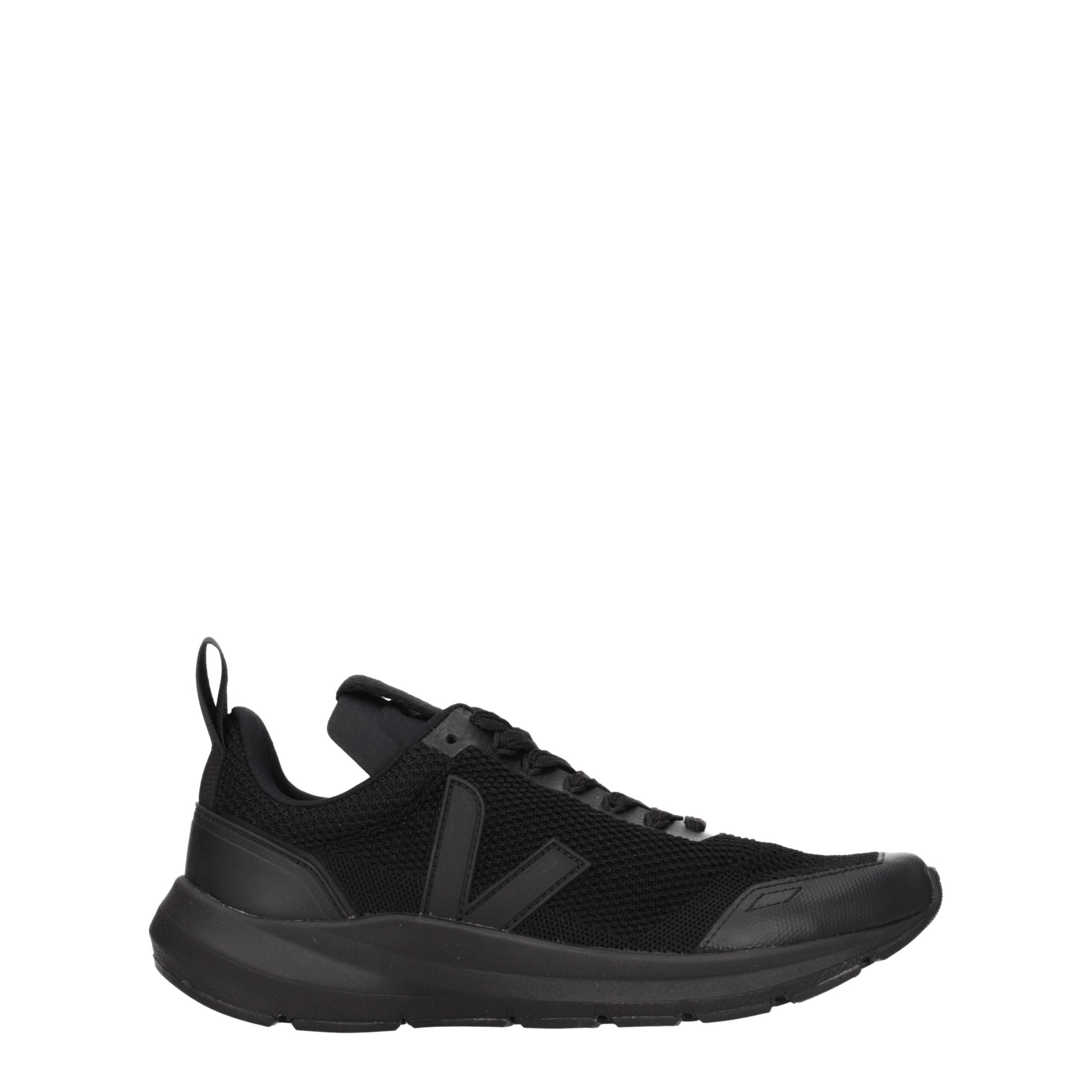 Veja Black Fabric Sneakers