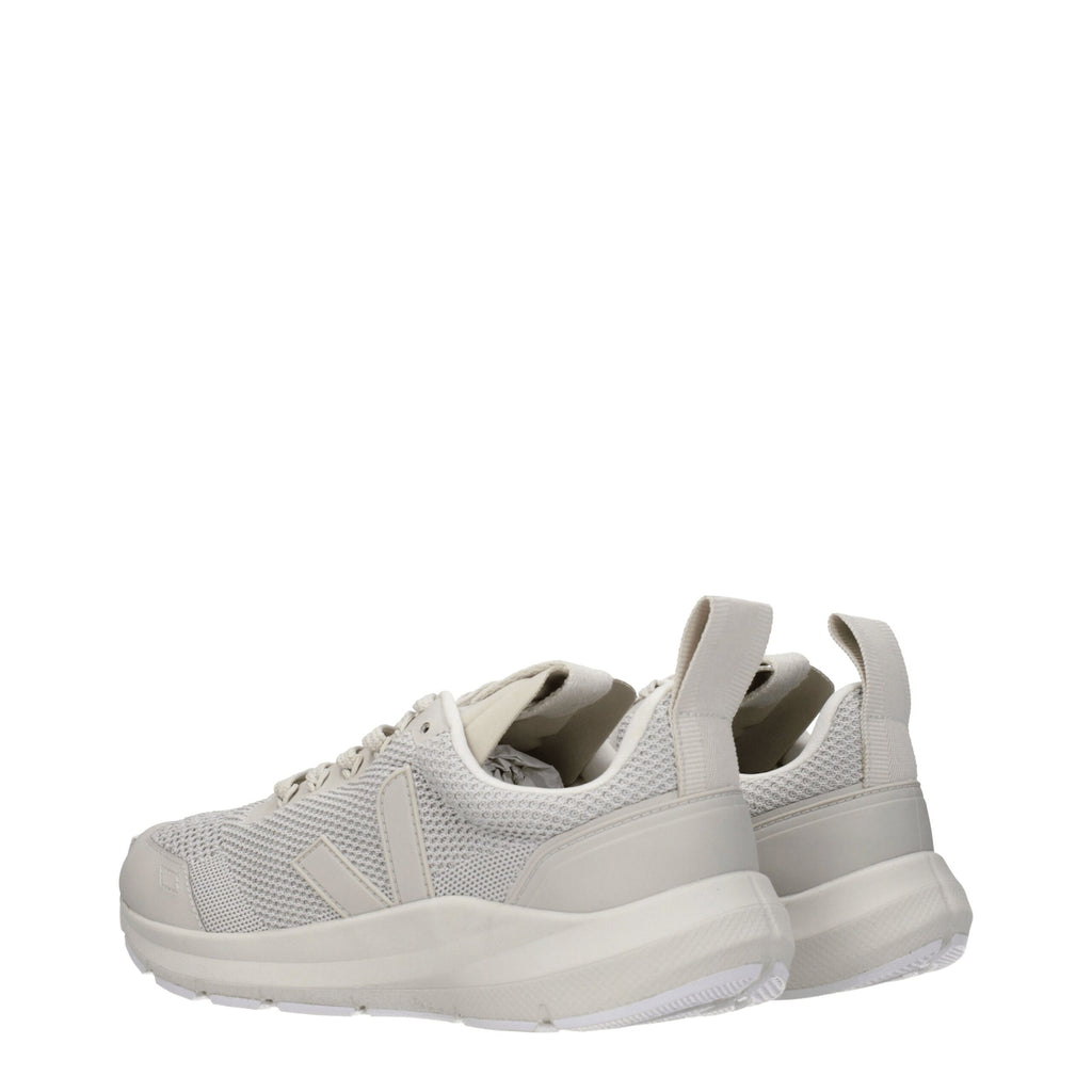 Veja Gray Fabric Sneakers