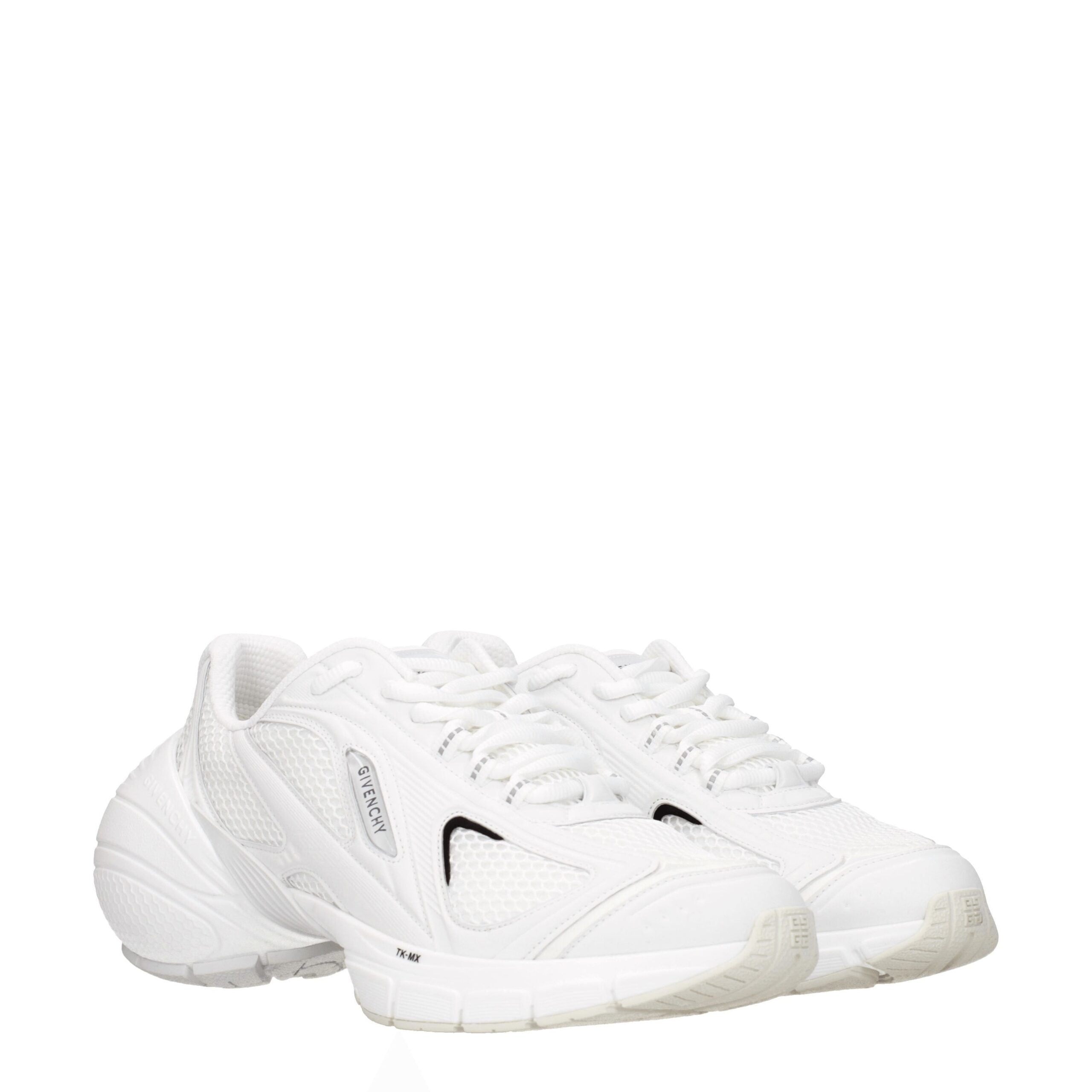 Givenchy White Fabric Athletic Sneakers