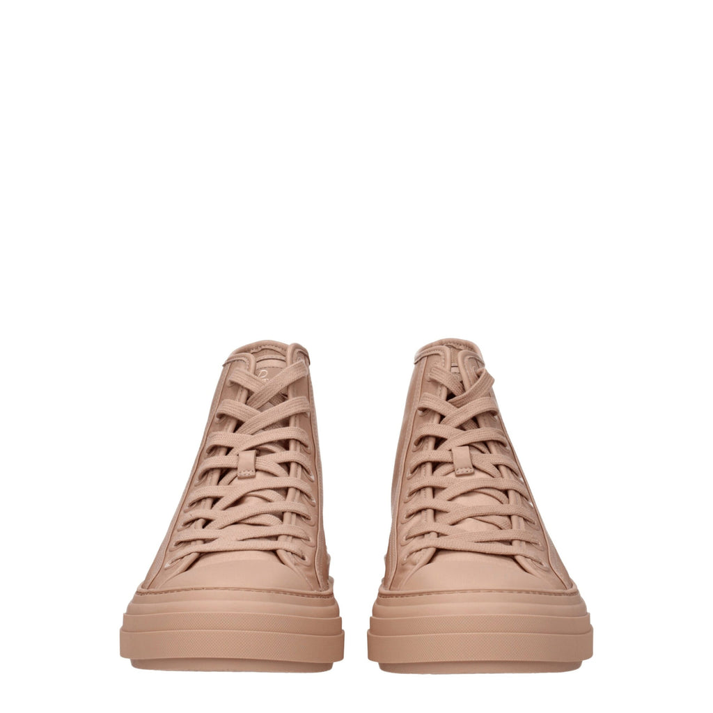 Valentino Garavani Pink Fabric Sneakers