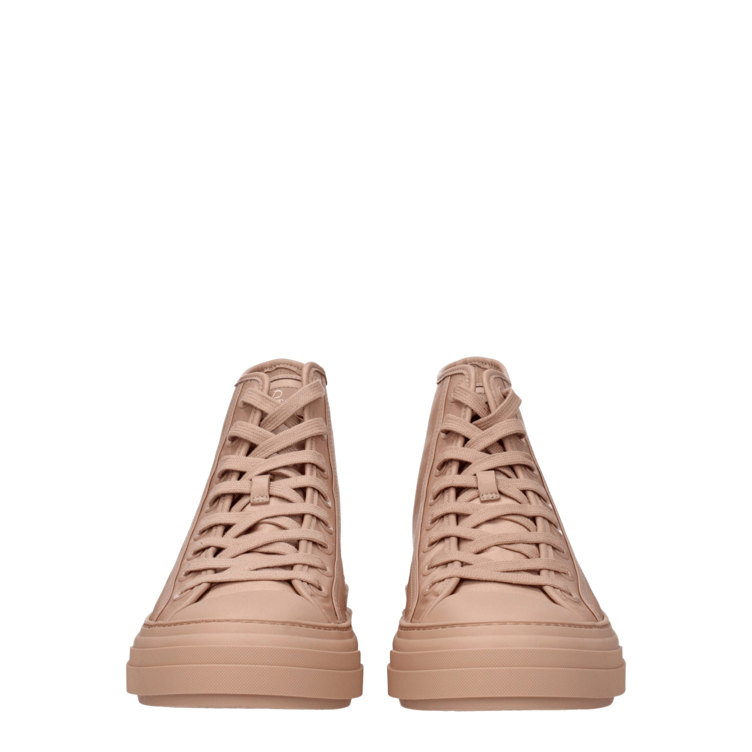 Valentino Garavani Pink Fabric Sneakers