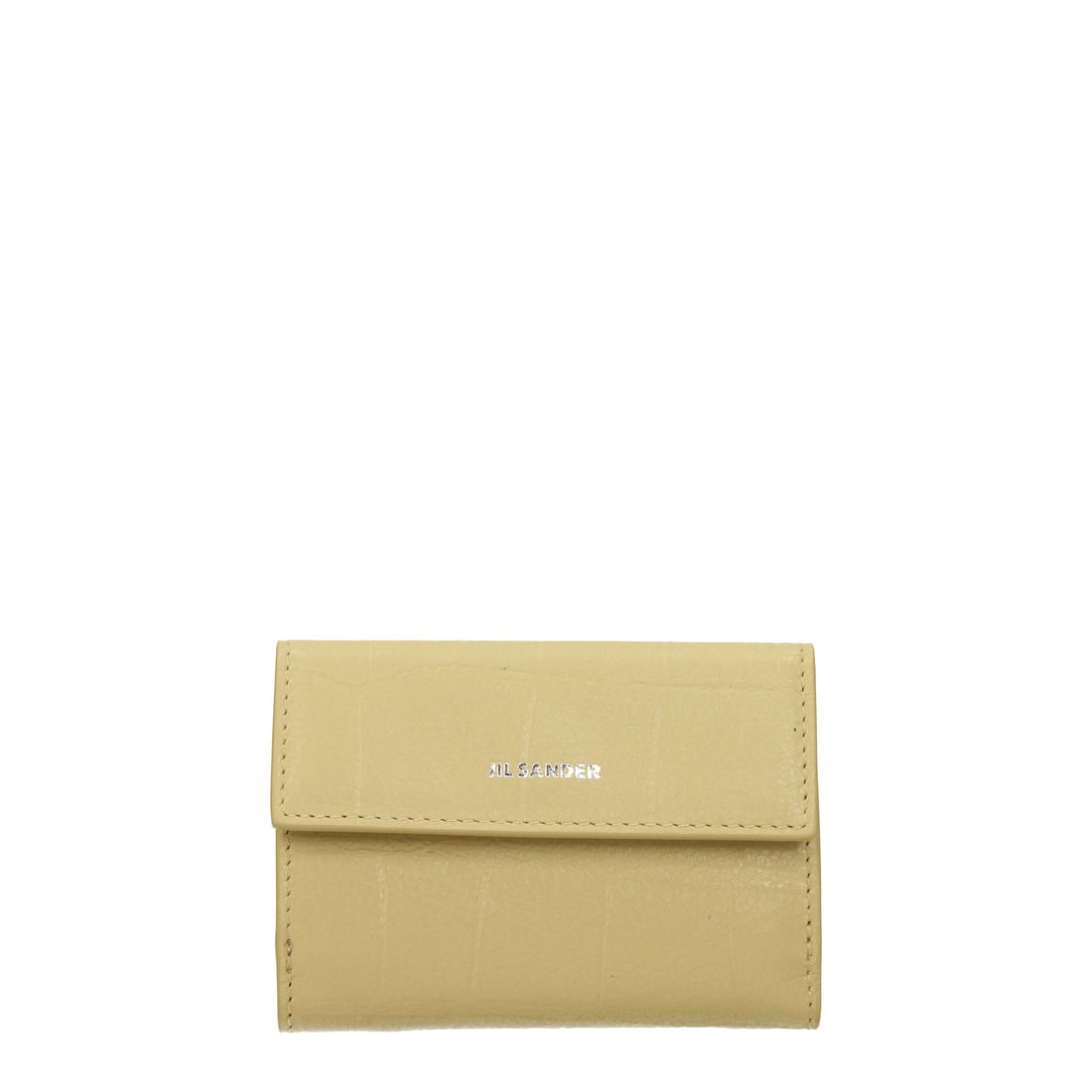 Jil Sander Yellow Leather Wallet