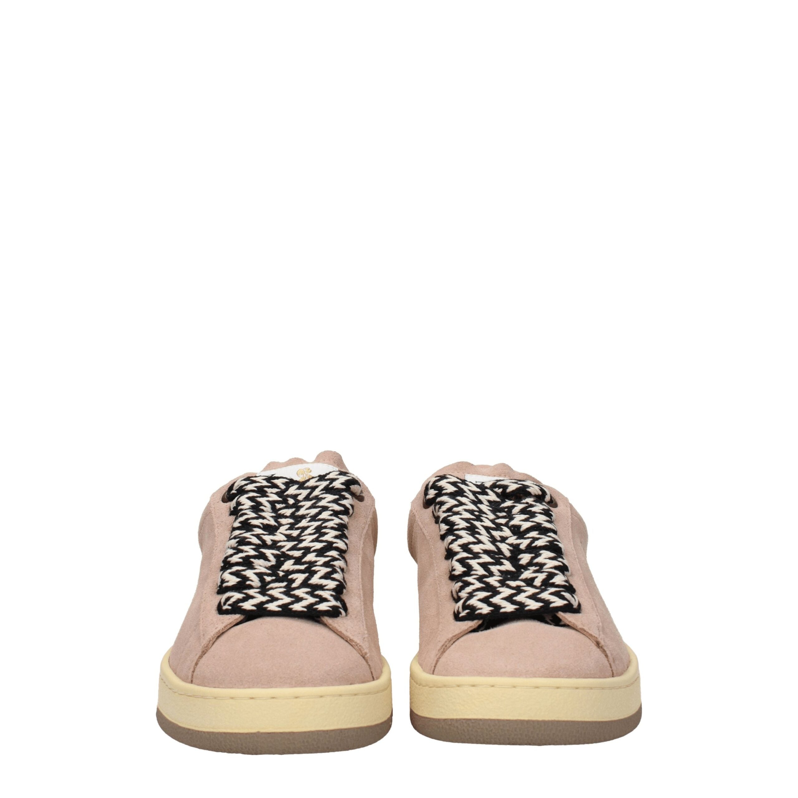 Lanvin Pink Leather Sneakers