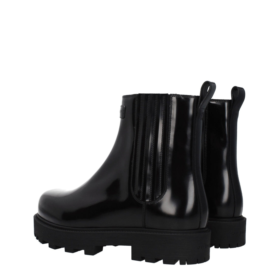Givenchy Black Leather Ankle Boots