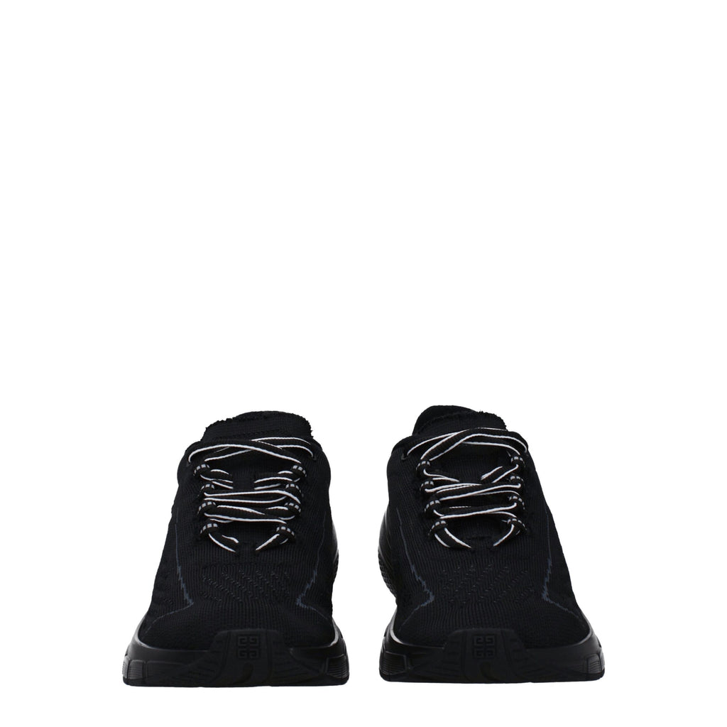Givenchy Black Fabric Sneakers