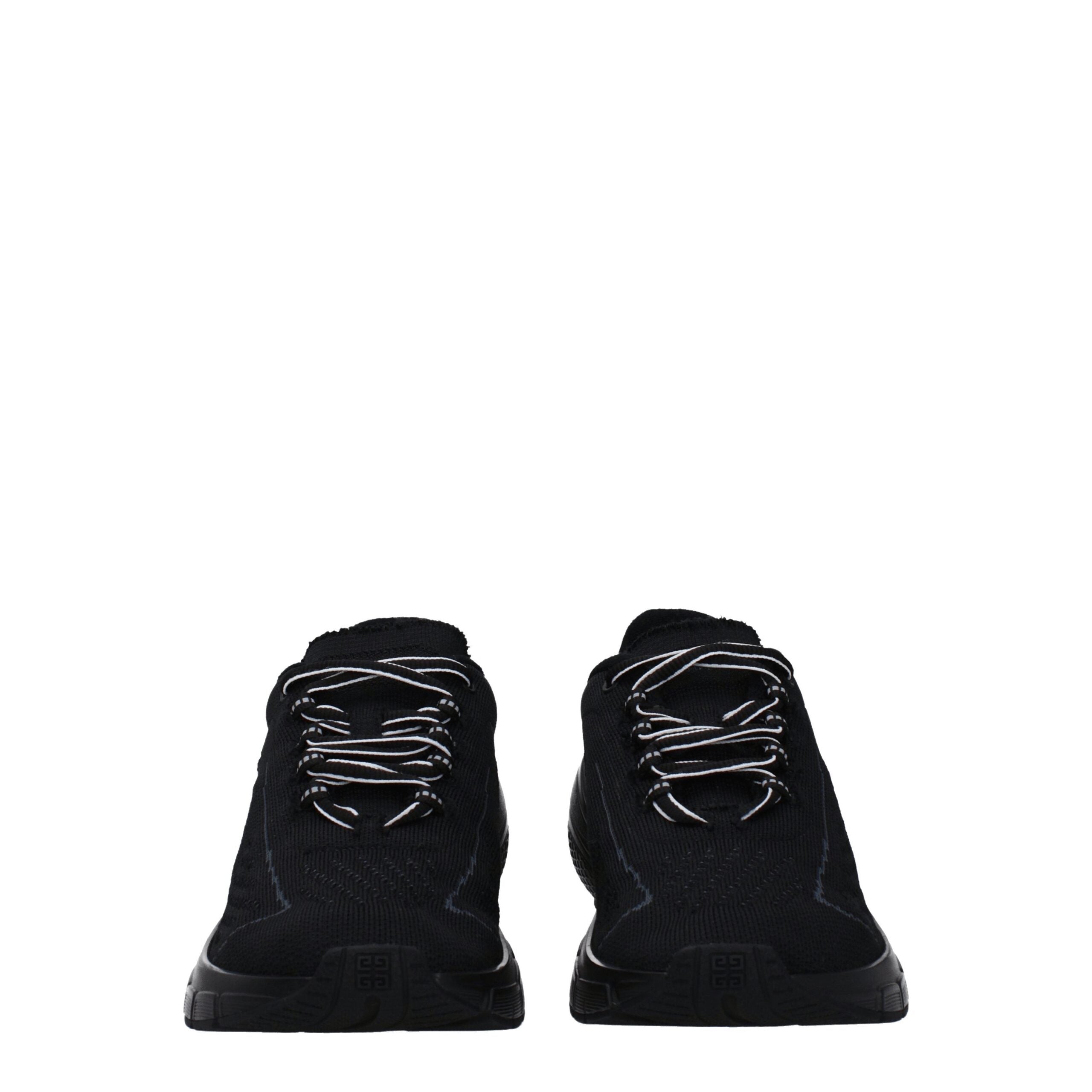 Givenchy Black Fabric Sneakers