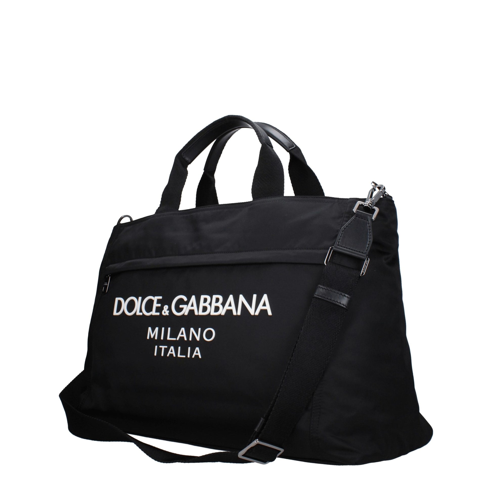 Dolce &amp; Gabbana Schwarzes Stoffgepäck und Reise