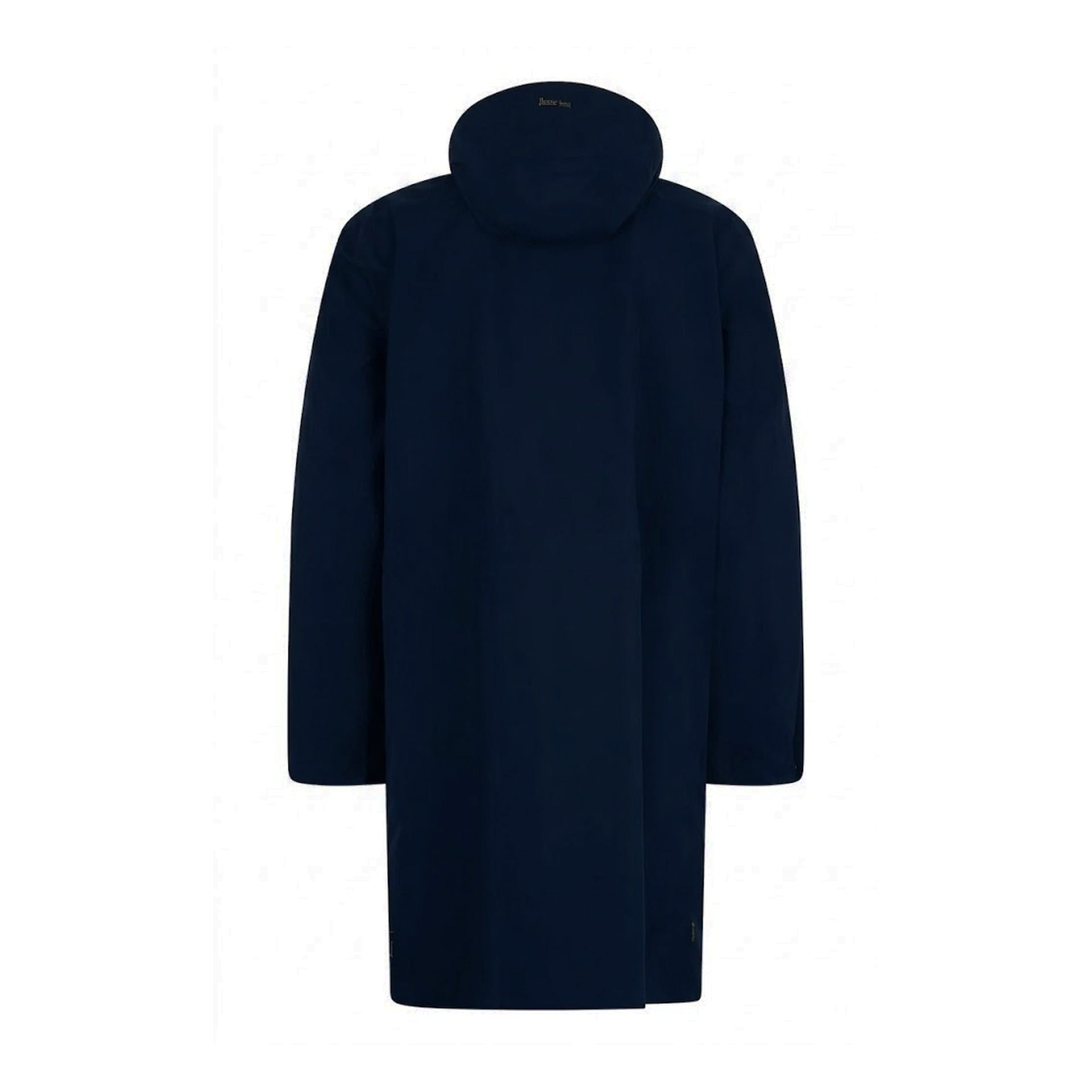 HERNO Hooded Rain Coat Blue – Siebentaschen