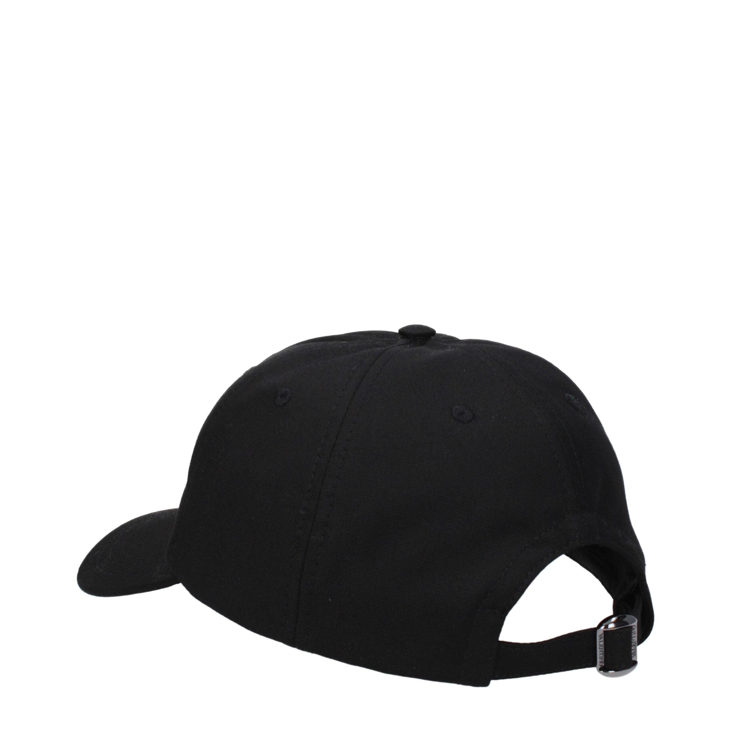 Valentino Garavani Black Cotton Hat