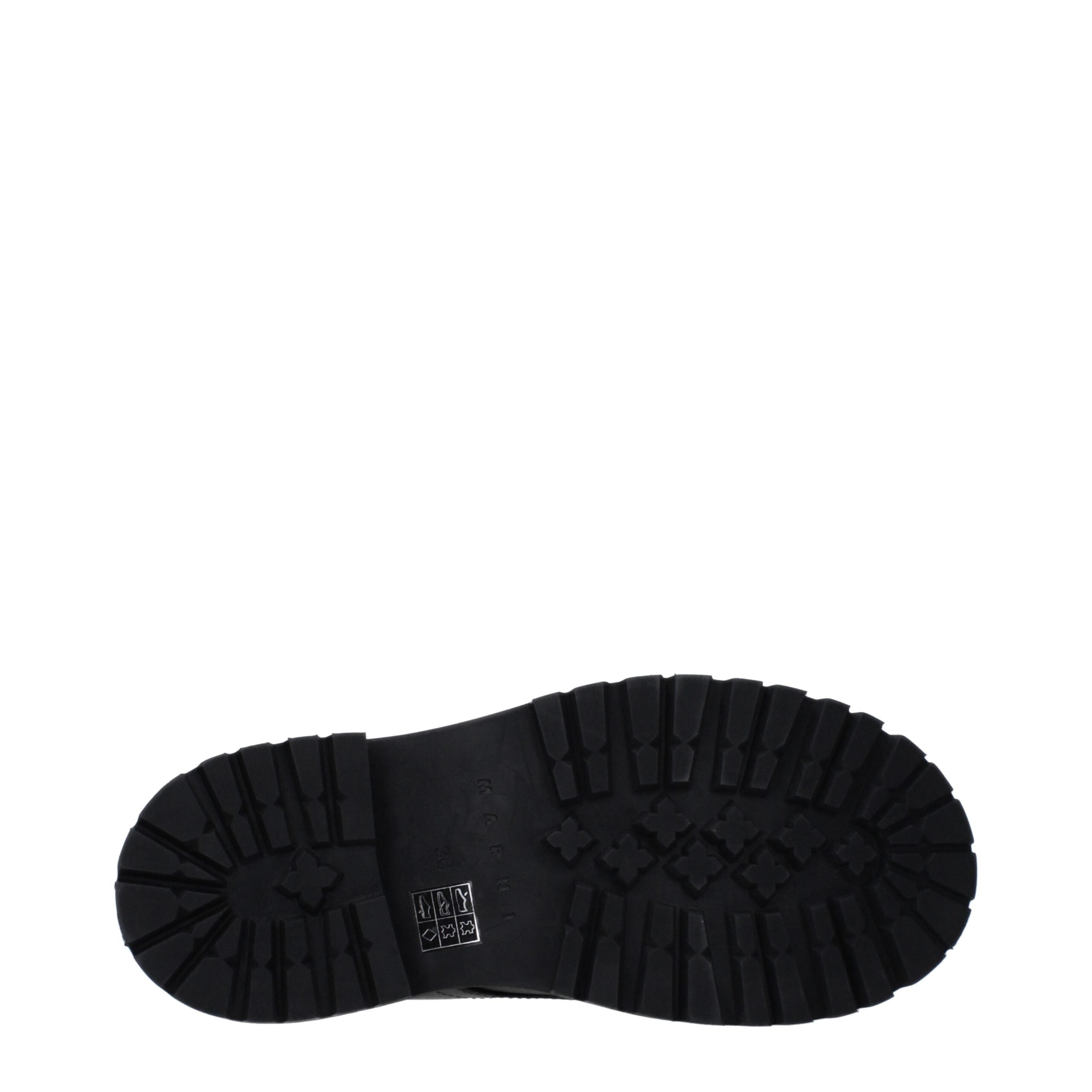 Marni Black Leather Sneakers