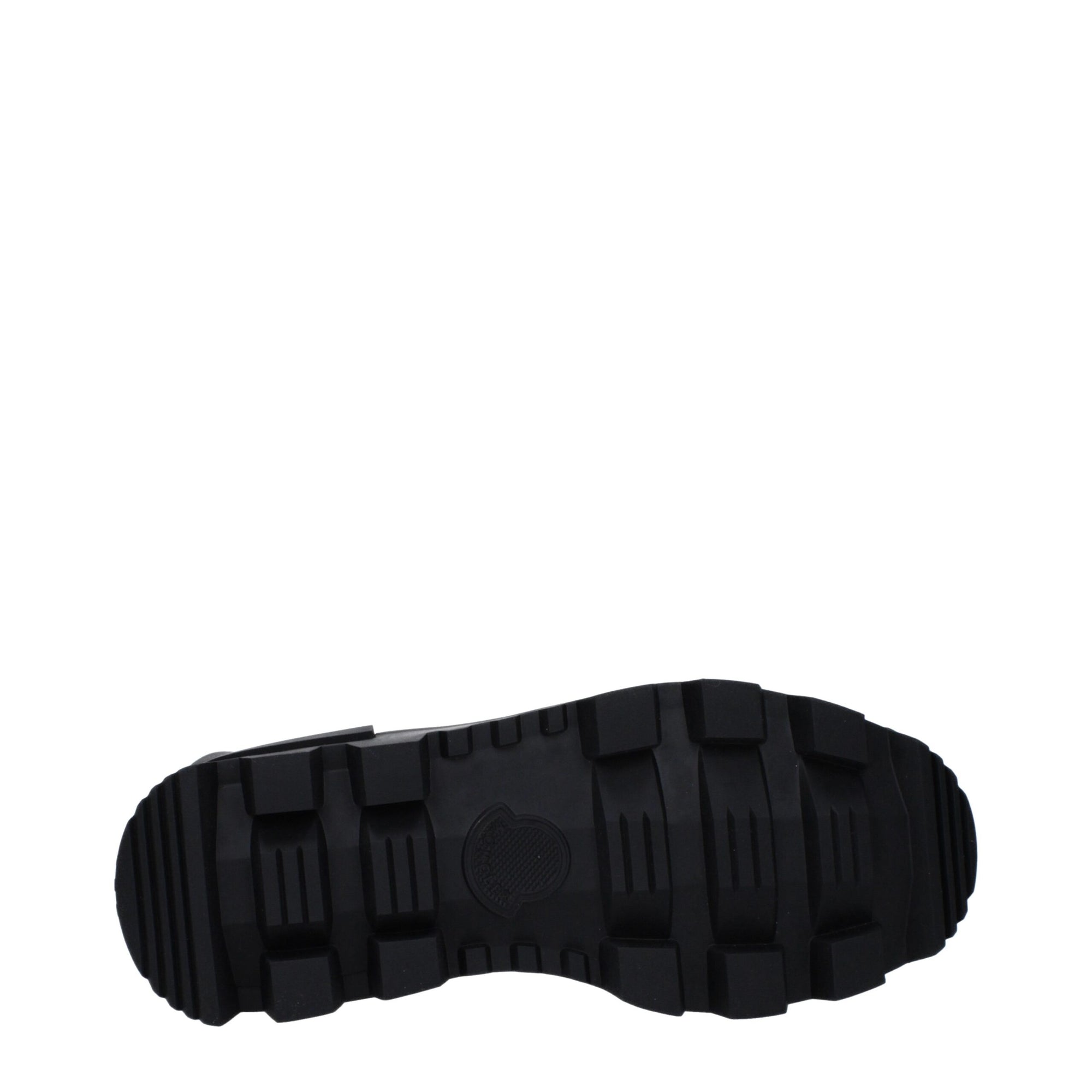 Moncler Black Leather Ankle