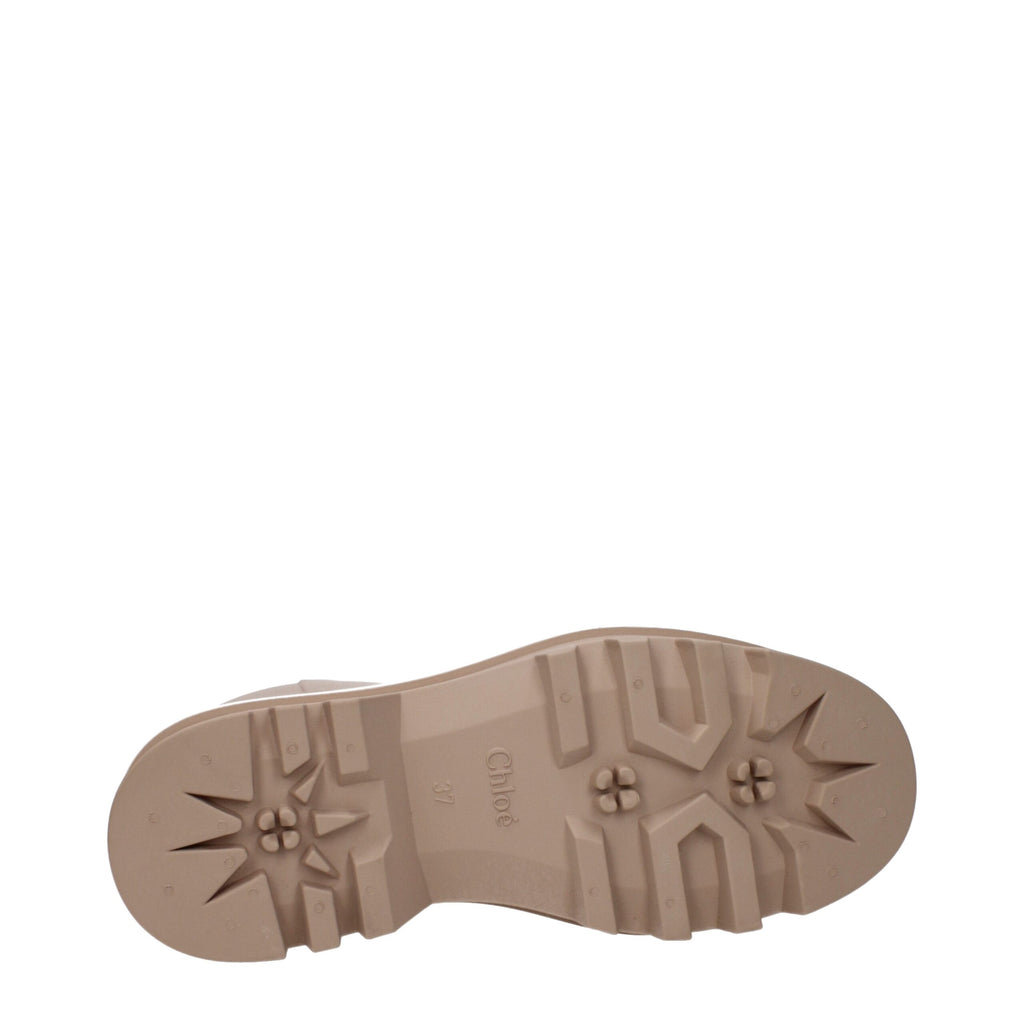 Chloé Pink Cotton Ankle