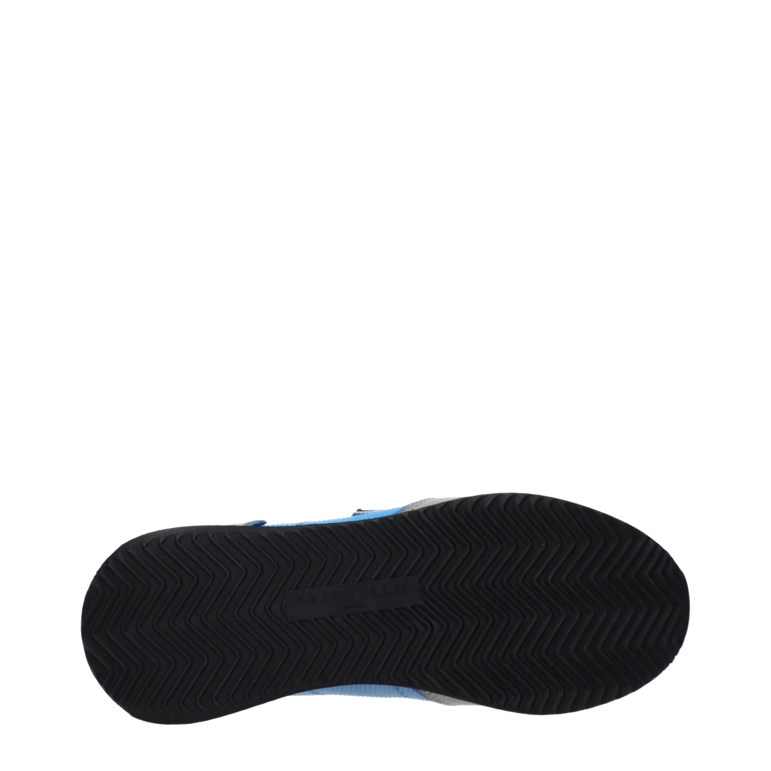 Philippe Model Blue Fabric Sneakers