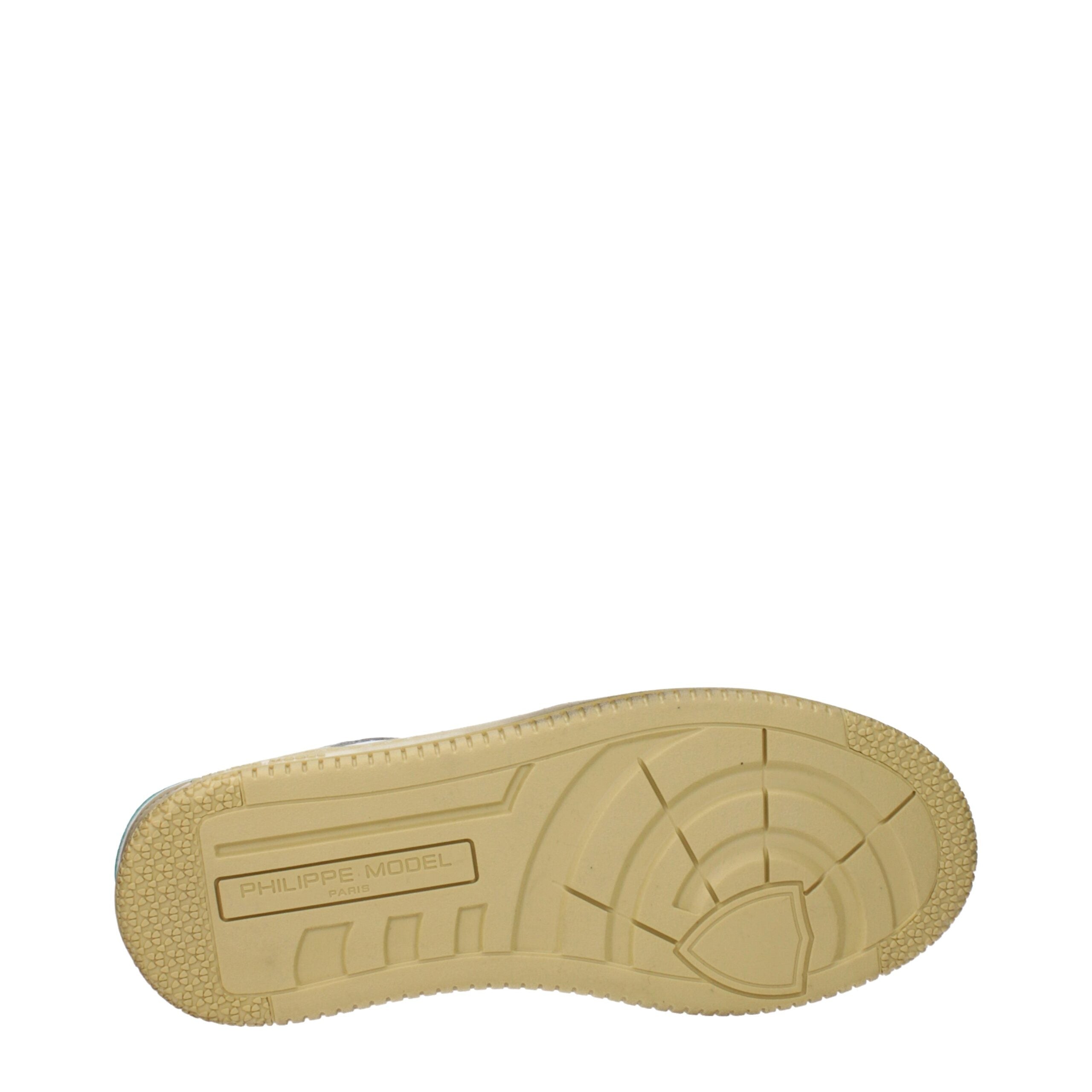 Philippe Model White Leather Sneakers