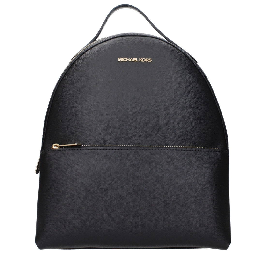 Michael Kors Black Leather Backpack