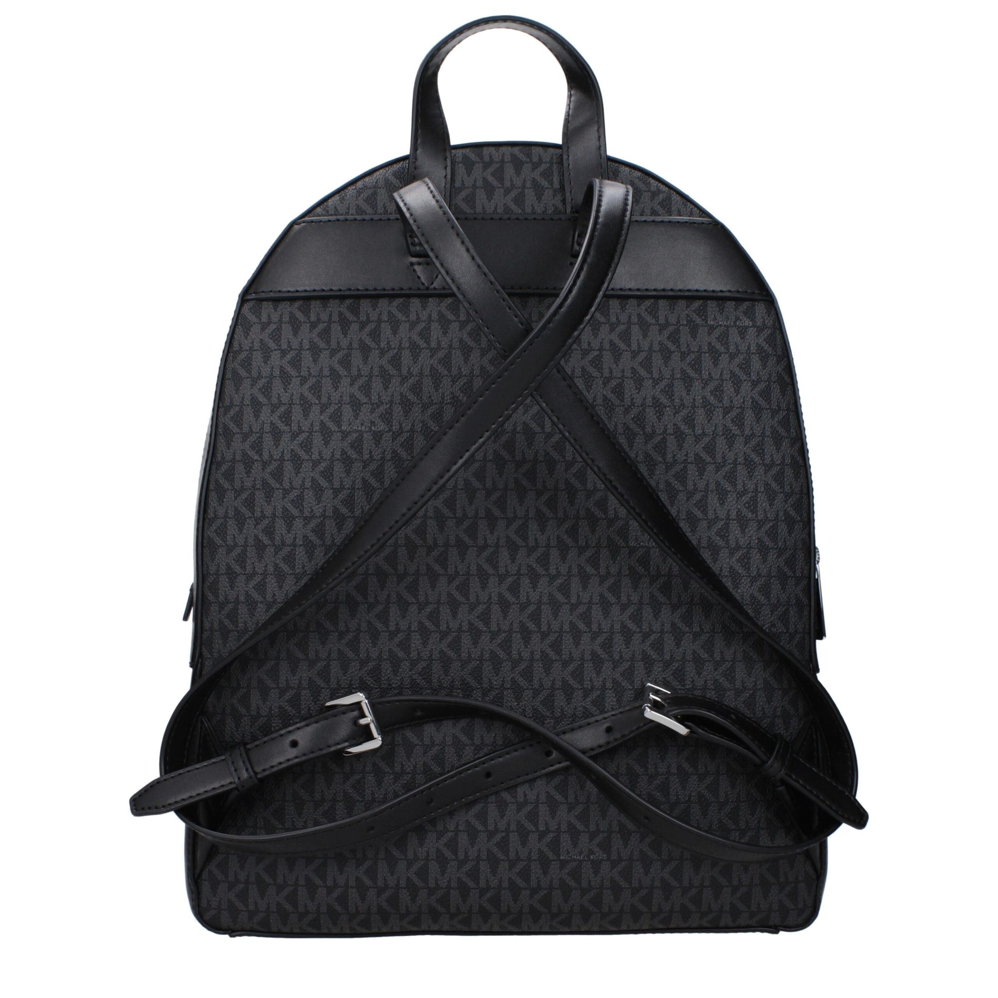 Michael Kors Black Fabric Backpack