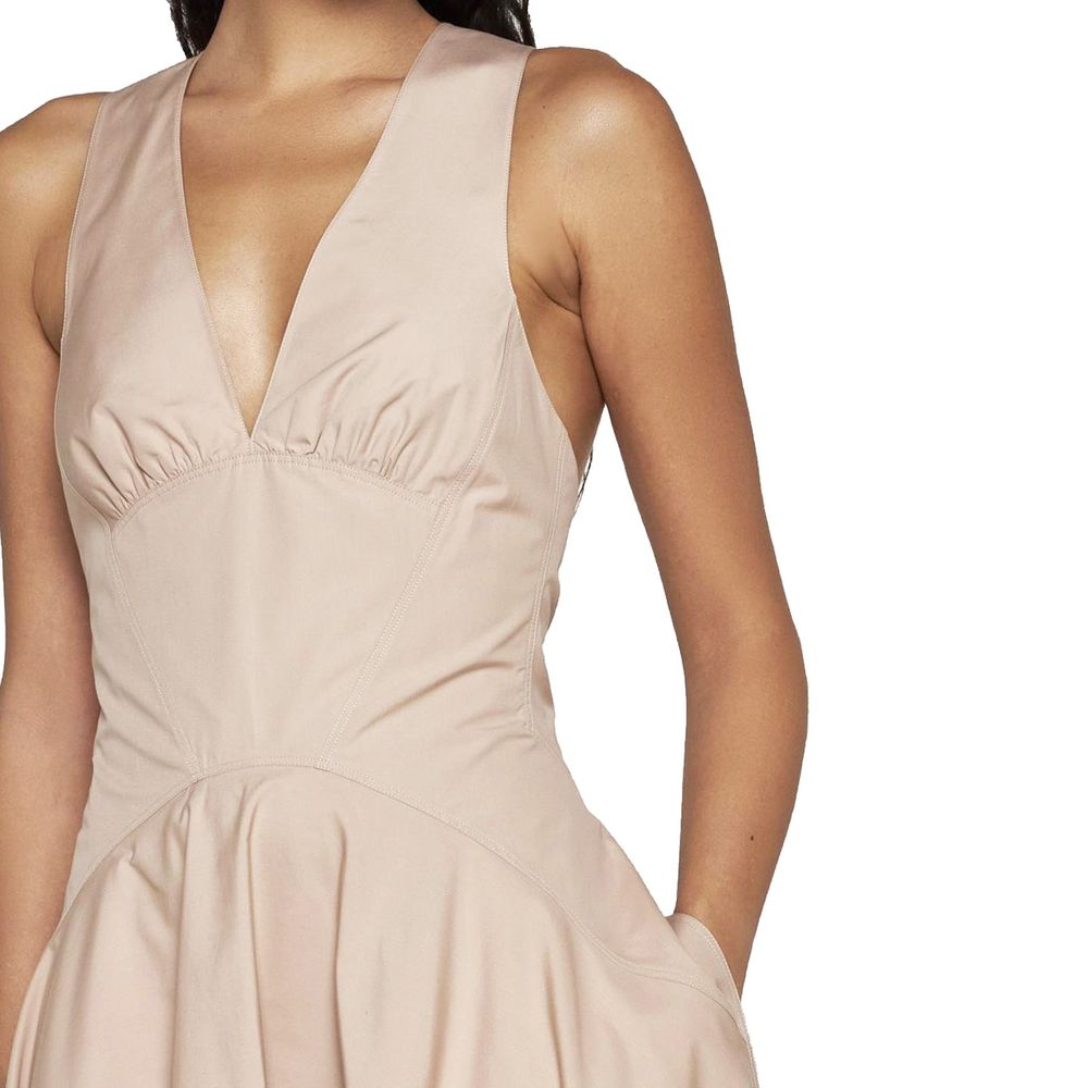 Alaïa Midikleid aus Baumwolle