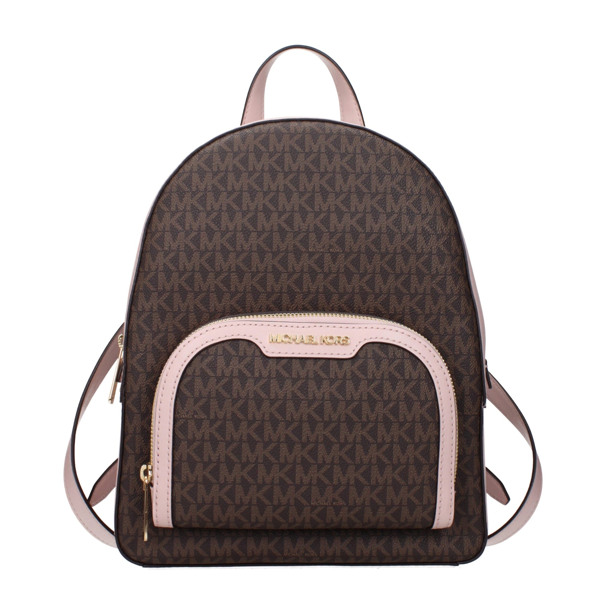 Michael Kors Brown Fabric Backpack