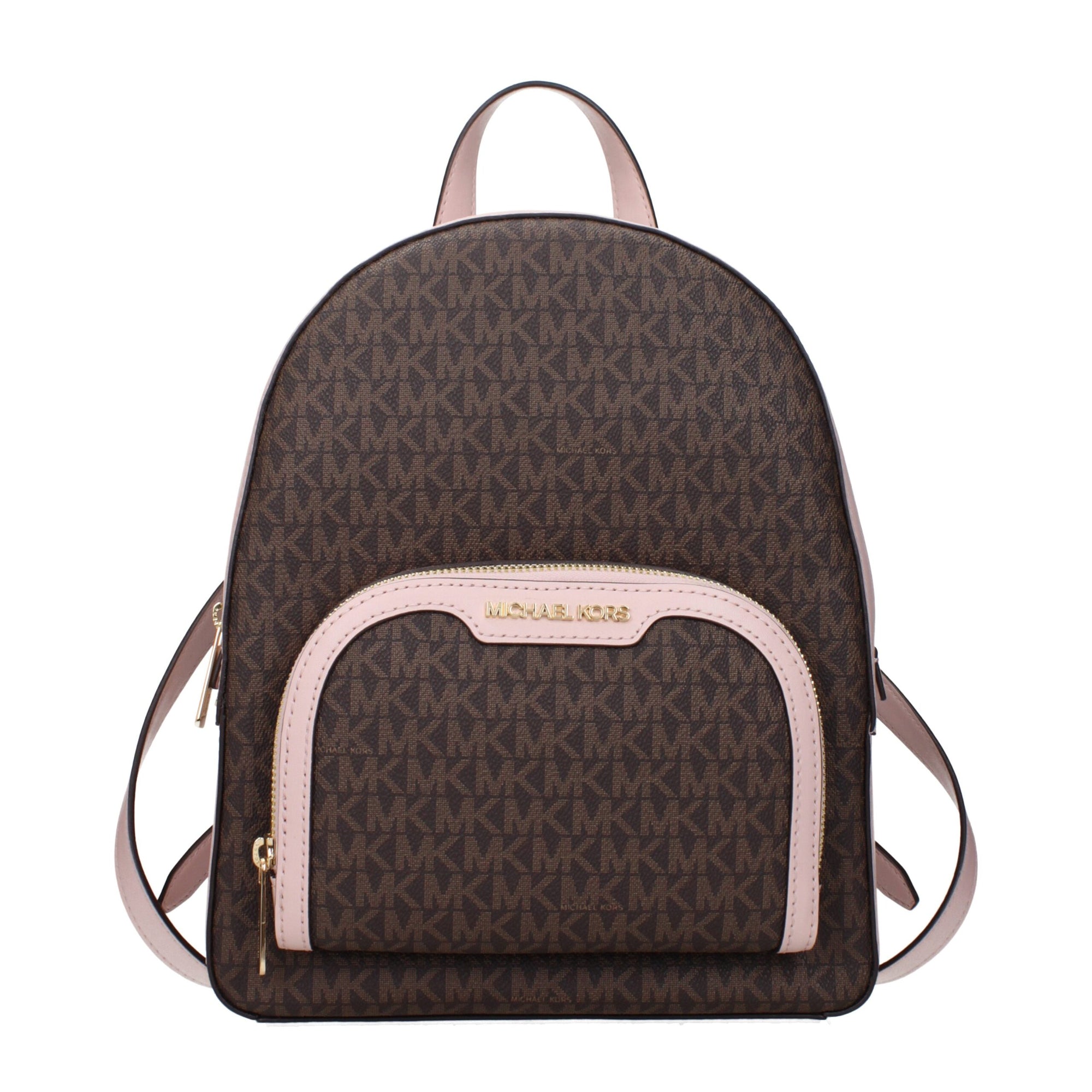 Michael Kors Brown Fabric Backpack