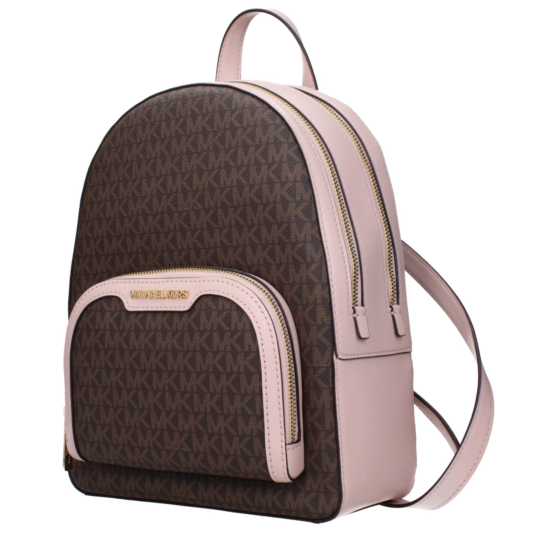 Michael Kors Brown Fabric Backpack
