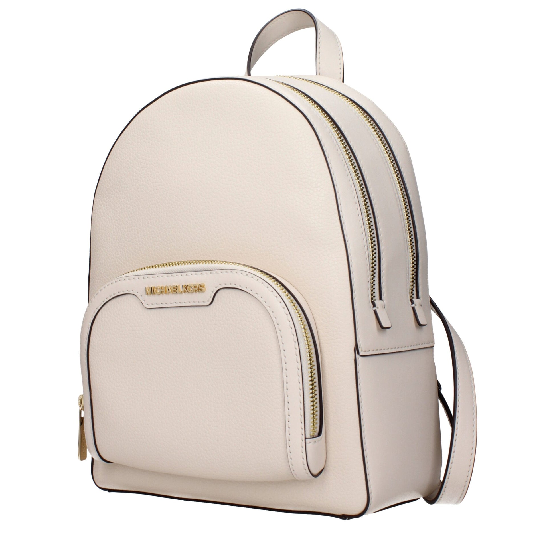 Michael Kors Beige Leather Backpack