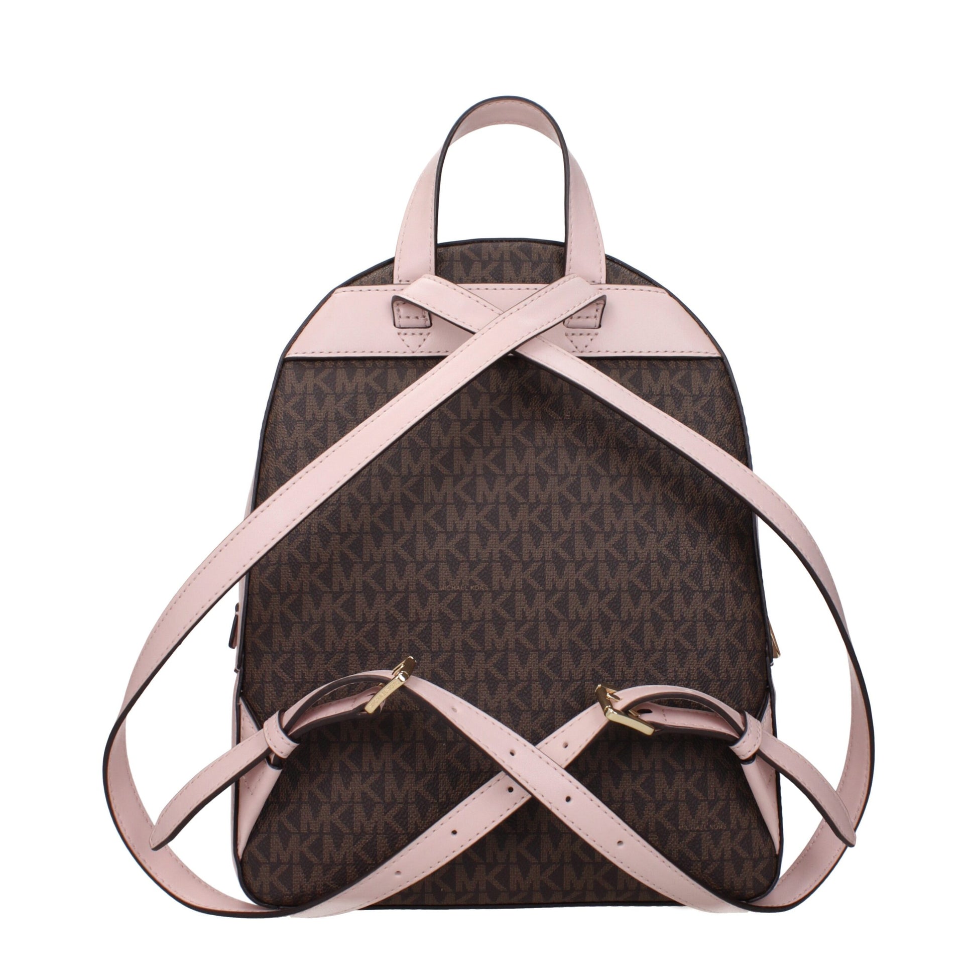 Michael Kors Brown Fabric Backpack