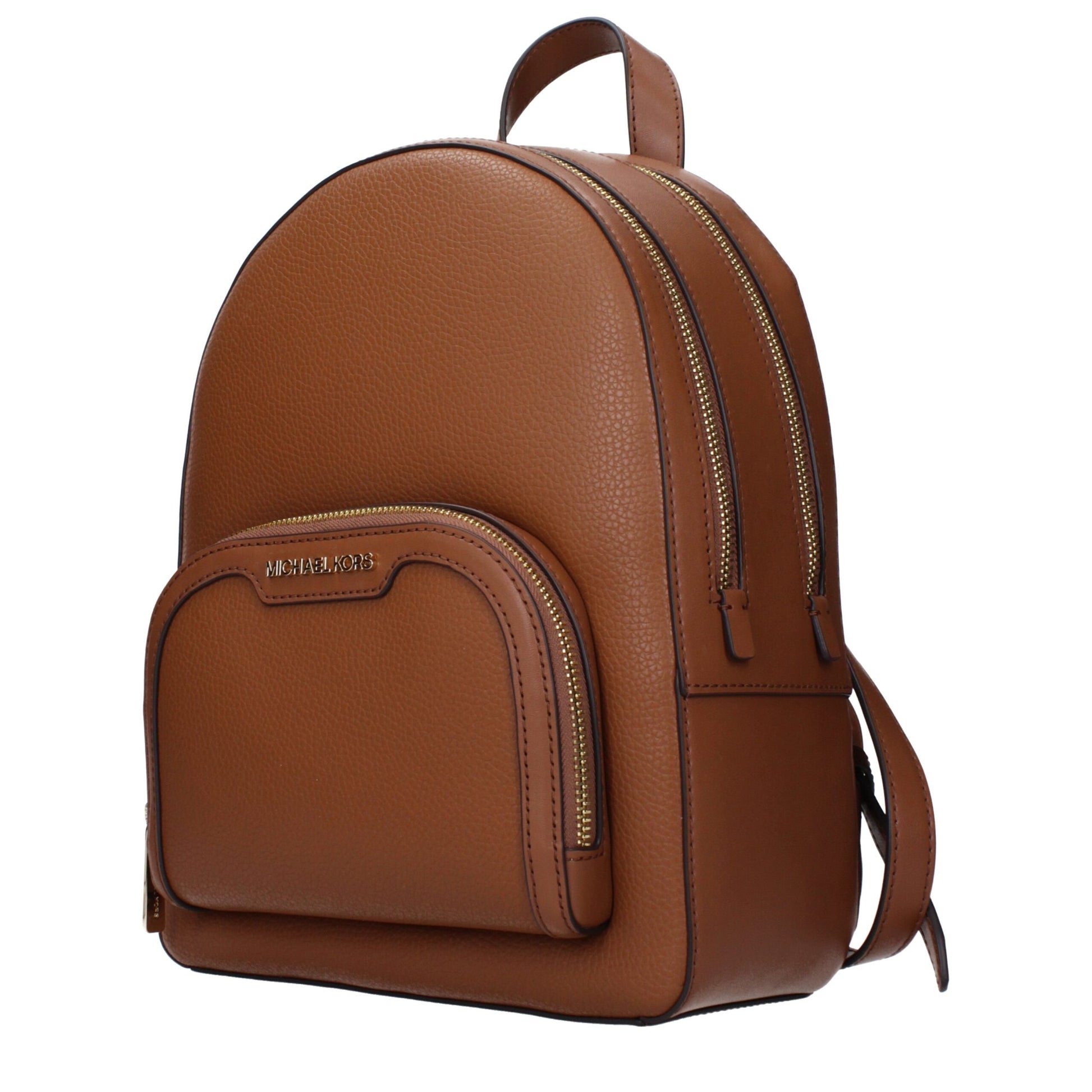 Michael Kors Brown Leather Backpack