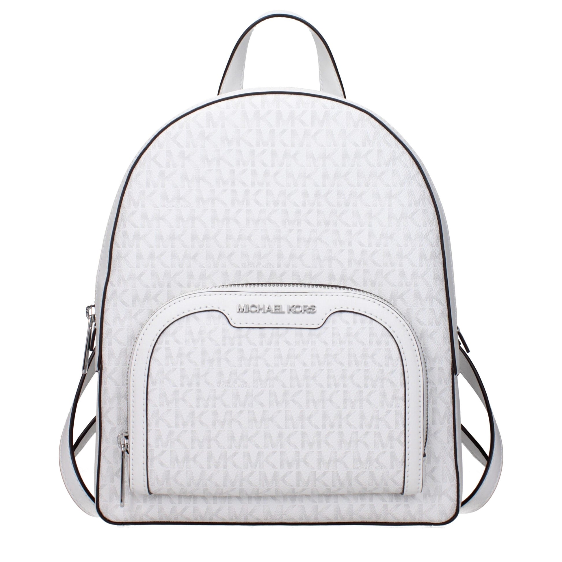 Michael Kors White Fabric Backpack