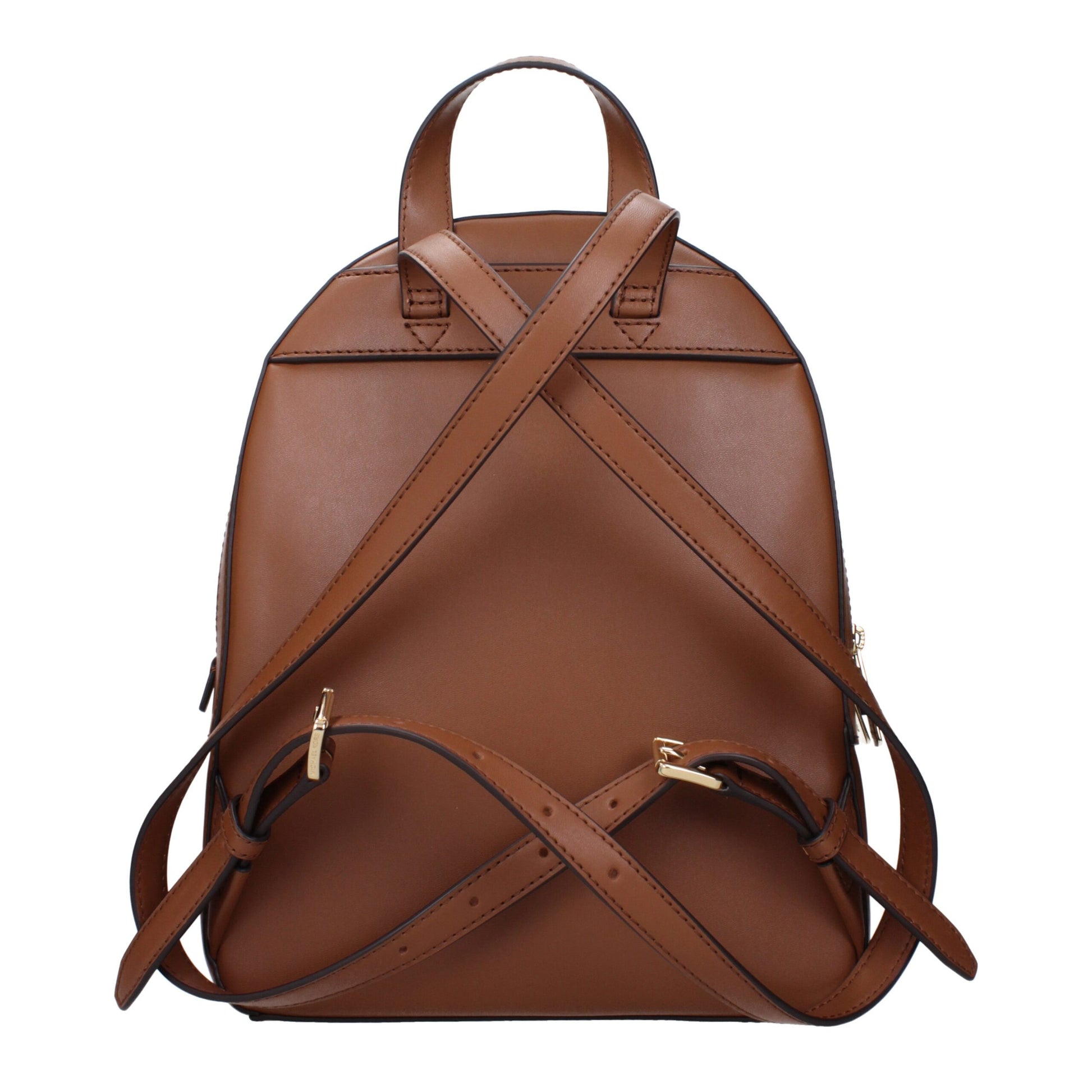 Michael Kors Brown Leather Backpack