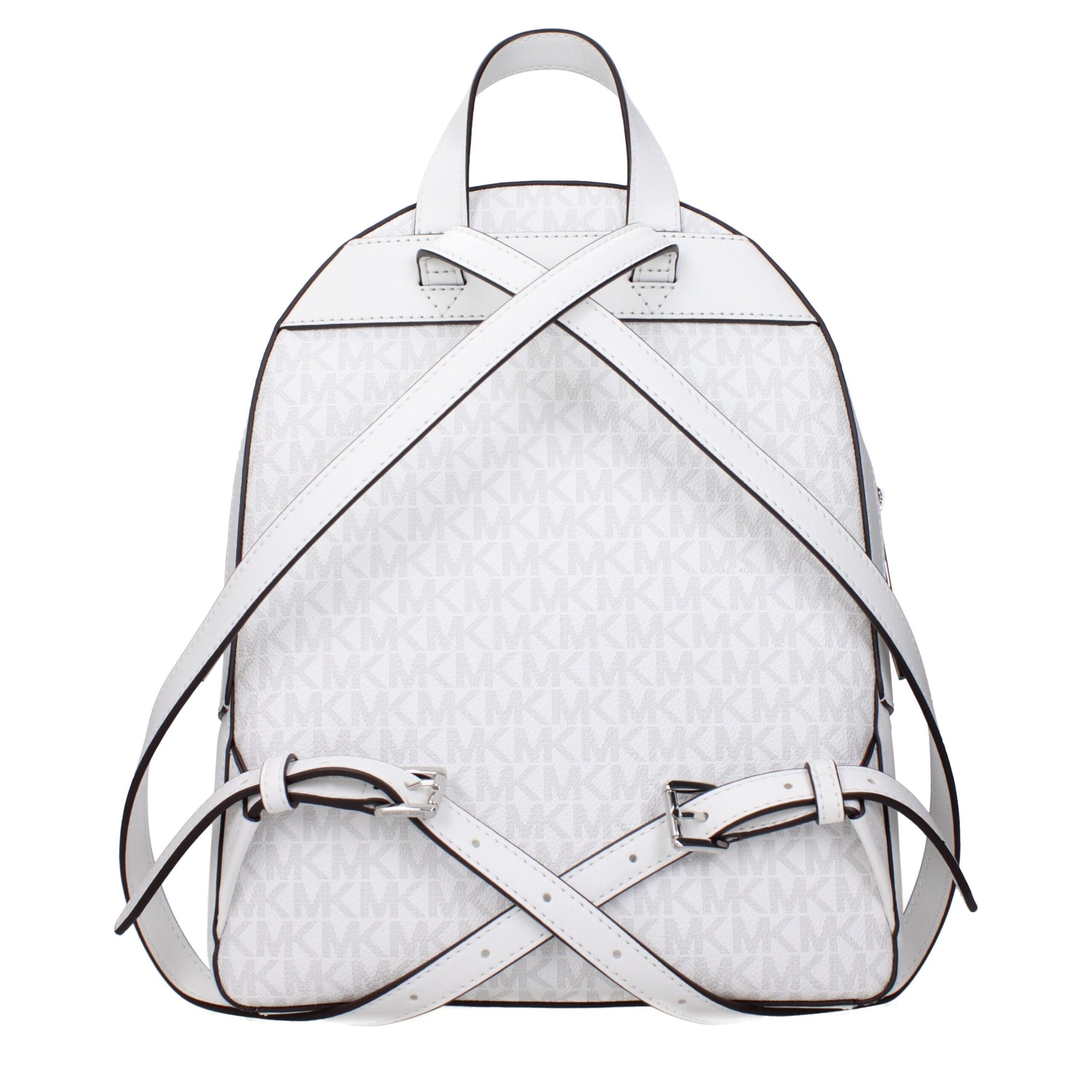 Michael Kors White Fabric Backpack