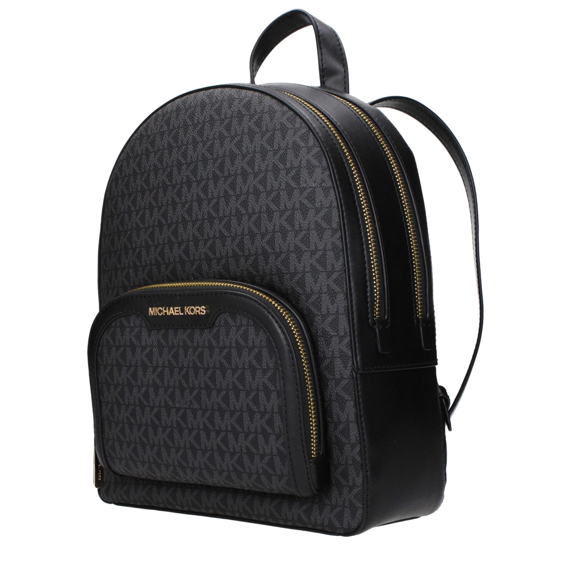 Michael Kors Black Fabric Backpack