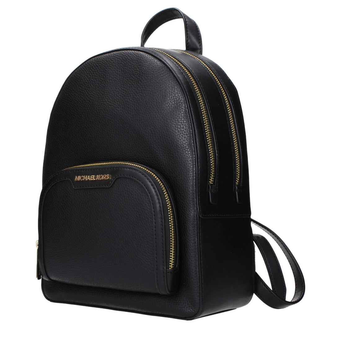 Michael Kors Black Leather Backpack