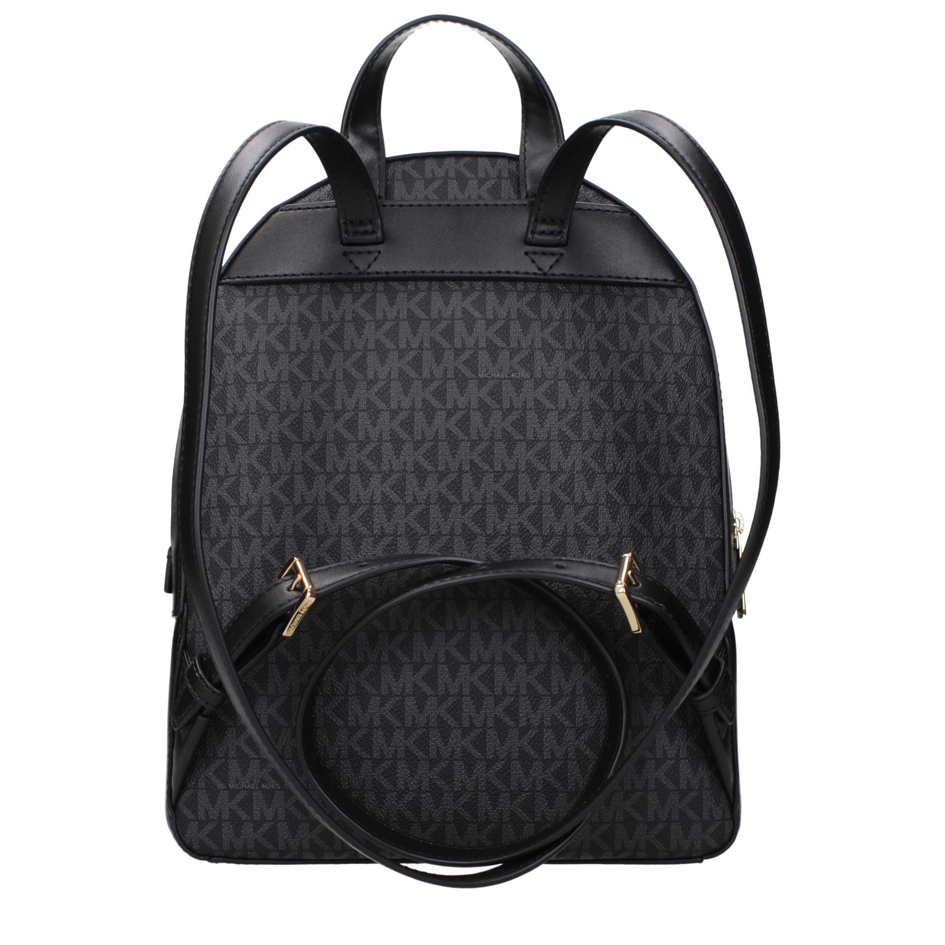 Michael Kors Black Fabric Backpack