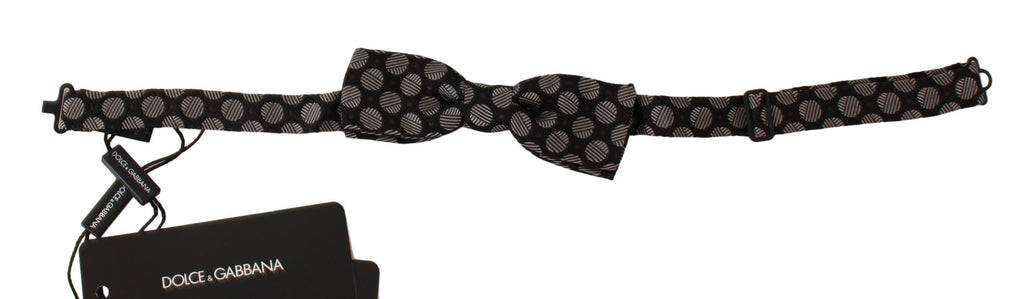 Dolce &amp; Gabbana Elegante Seidenfliege mit Punkten