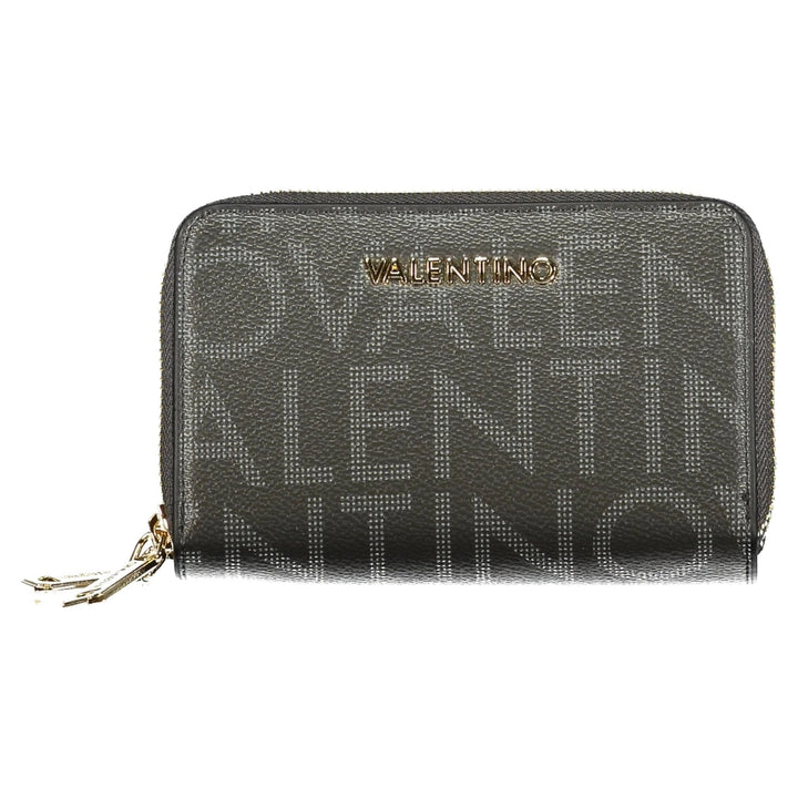 Black Double Wallet for Women