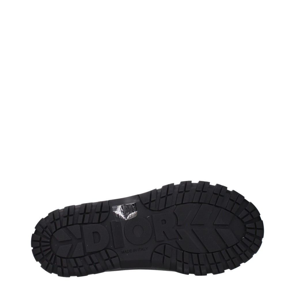 Christian Dior Black Cotton Boots