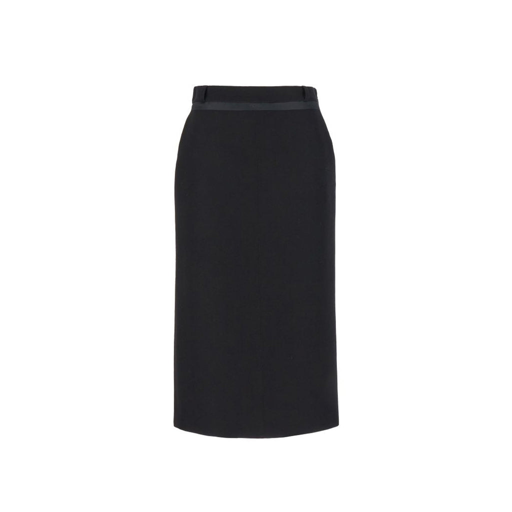 Fendi Virgin Wool Grain De Poud Skirt – Siebentaschen