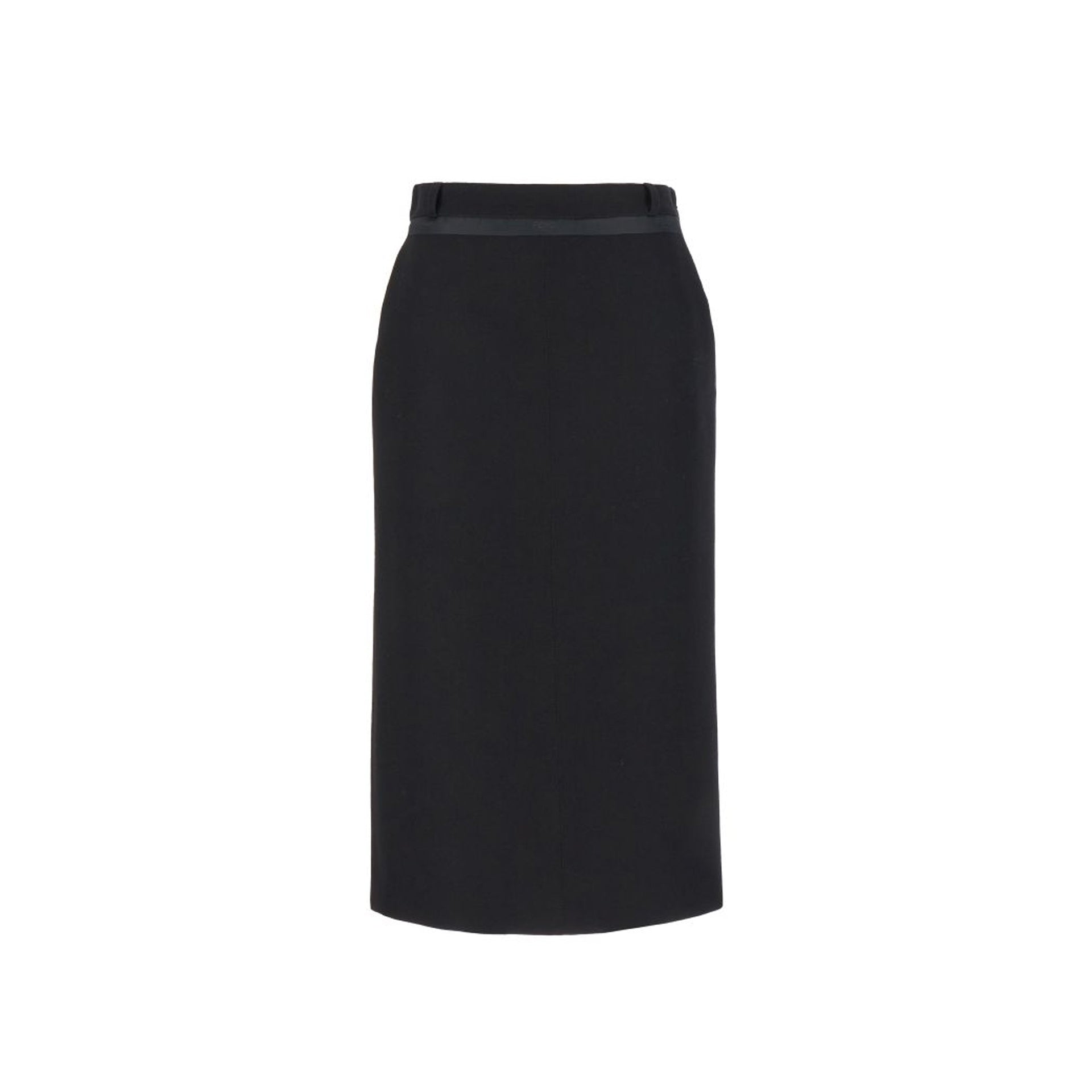 Fendi Virgin Wool Grain De Poud Skirt – Siebentaschen