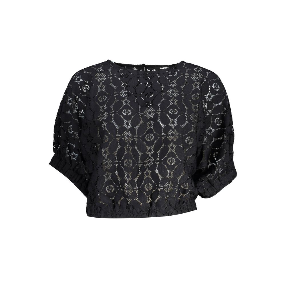 Hauts et t-shirts en polyester noir Desigual