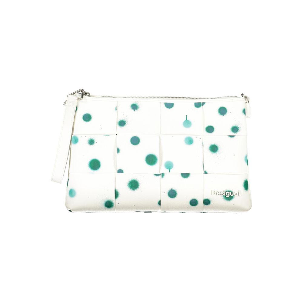 Desigual – Weiße Handtasche aus Polyethylen