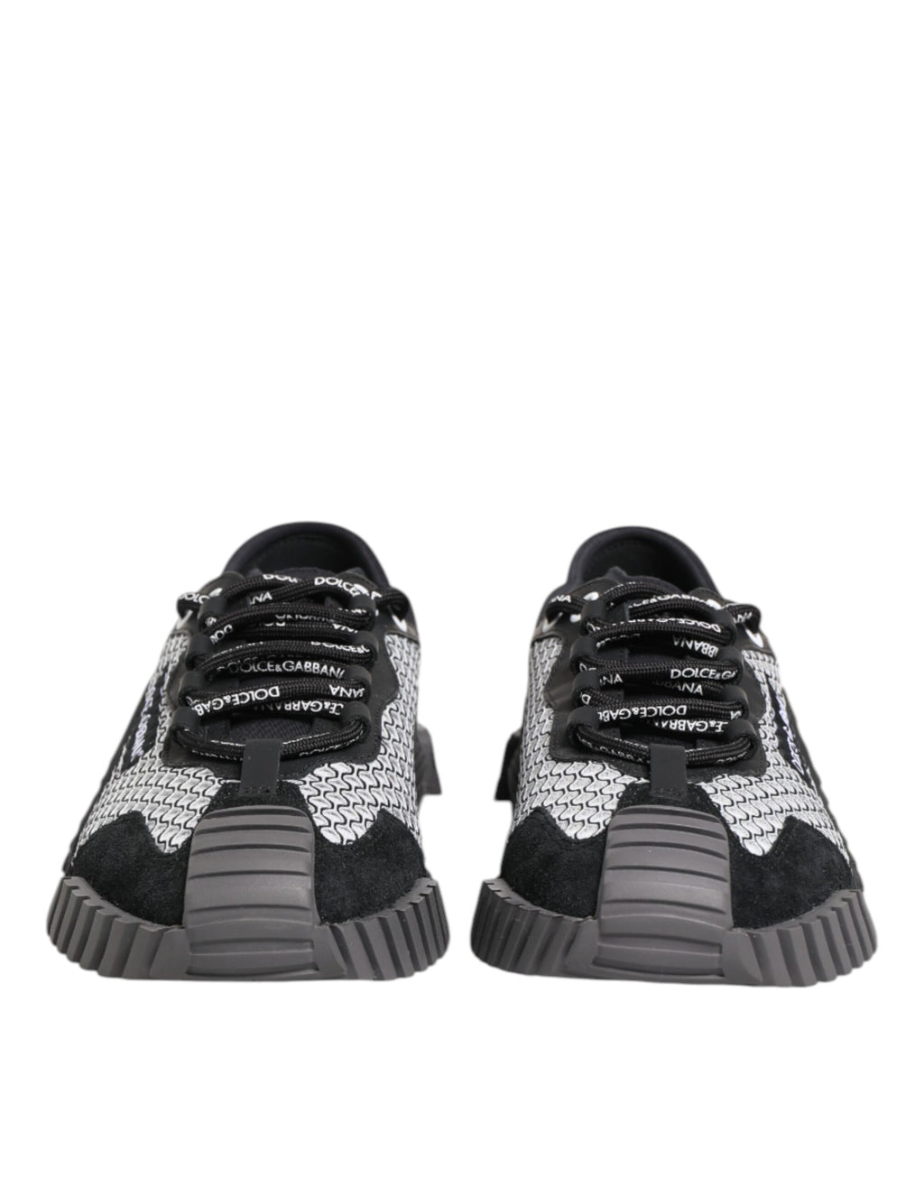 Dolce & Gabbana Multicolor Lace Up Low Top NS1 Sneakers Shoes