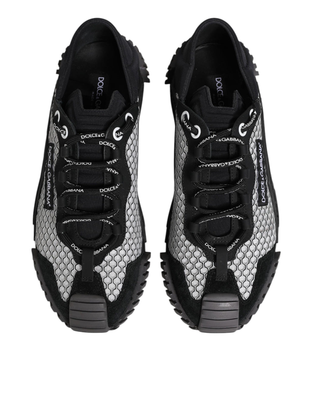 Dolce & Gabbana Multicolor Lace Up Low Top NS1 Sneakers Shoes