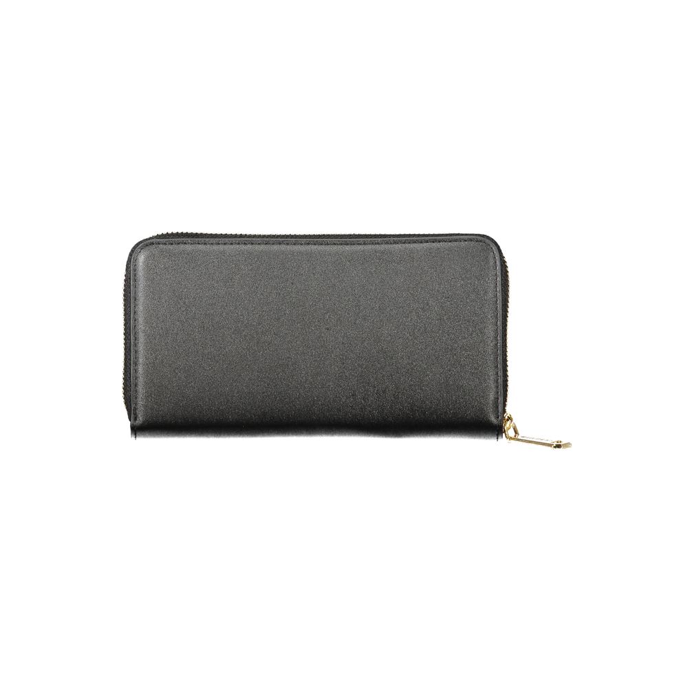 Mario Valentino Black Polyethylene Women Wallet