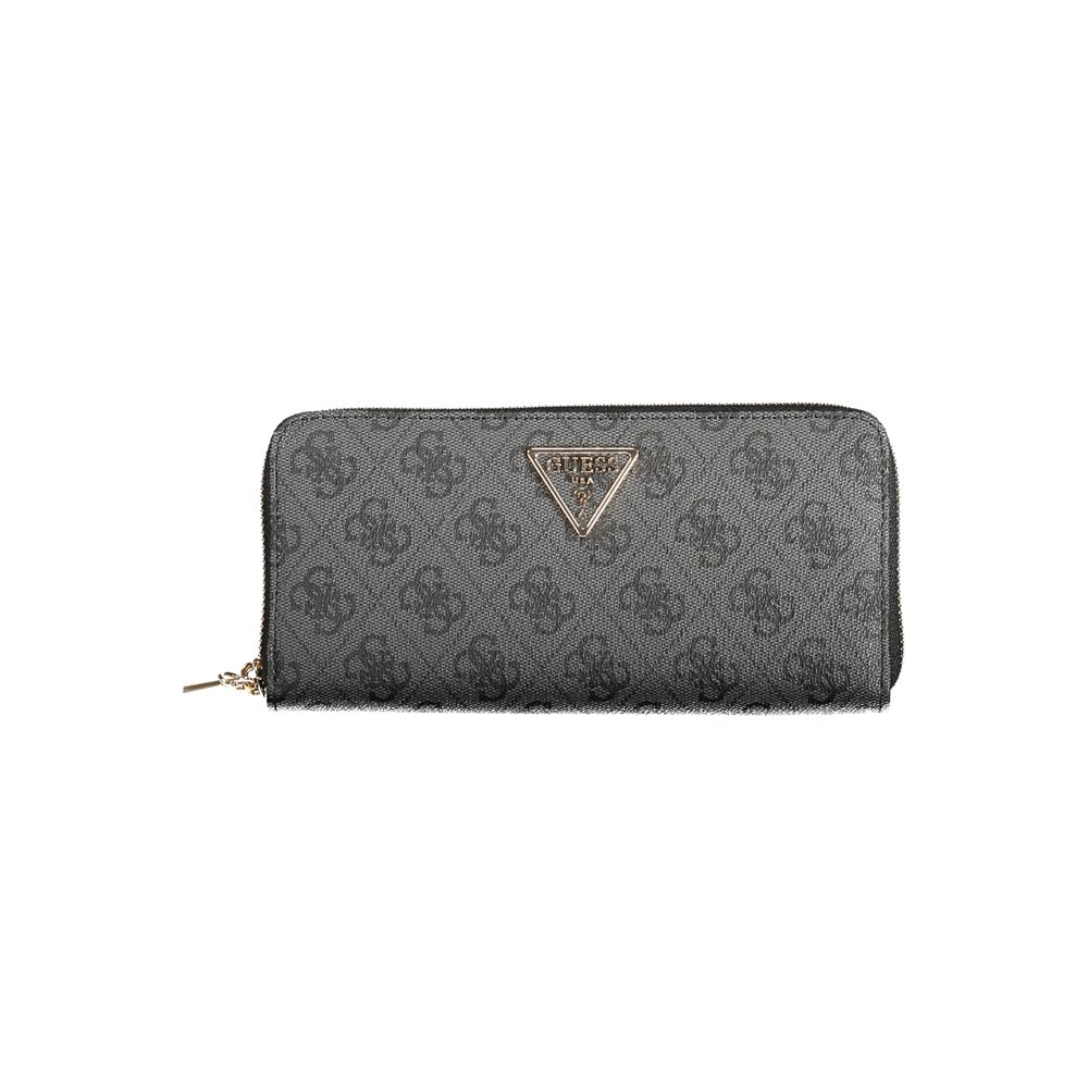 Guess Jeans Black Polyethylene Women Wallet